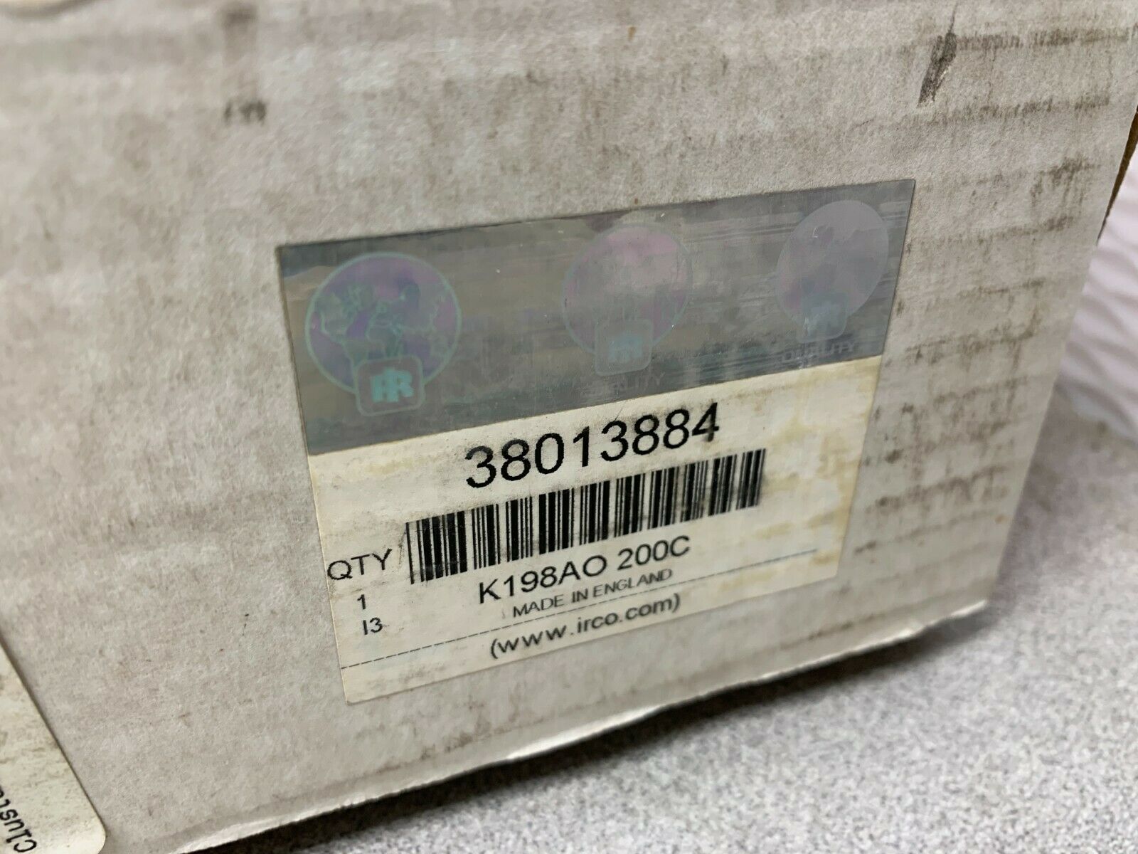 NEW IN BOX INGERSOLL RAND K198AO 200C FILTER ELEMENT 38013884