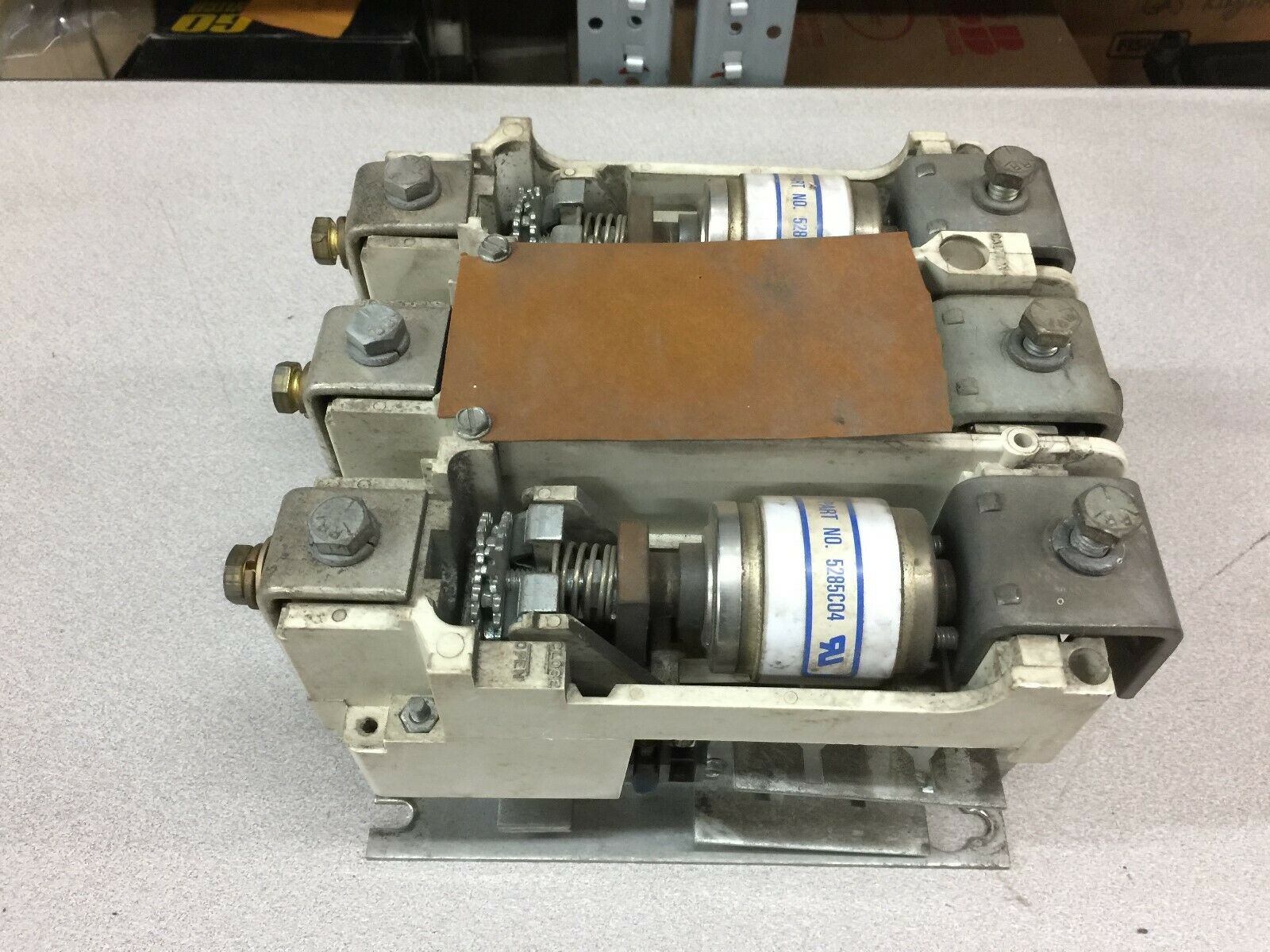 USED WESTINGHOUSE SIZE 5 600VAC 120VAC COIL VACUUME CONTACTOR V201K5CJZ1