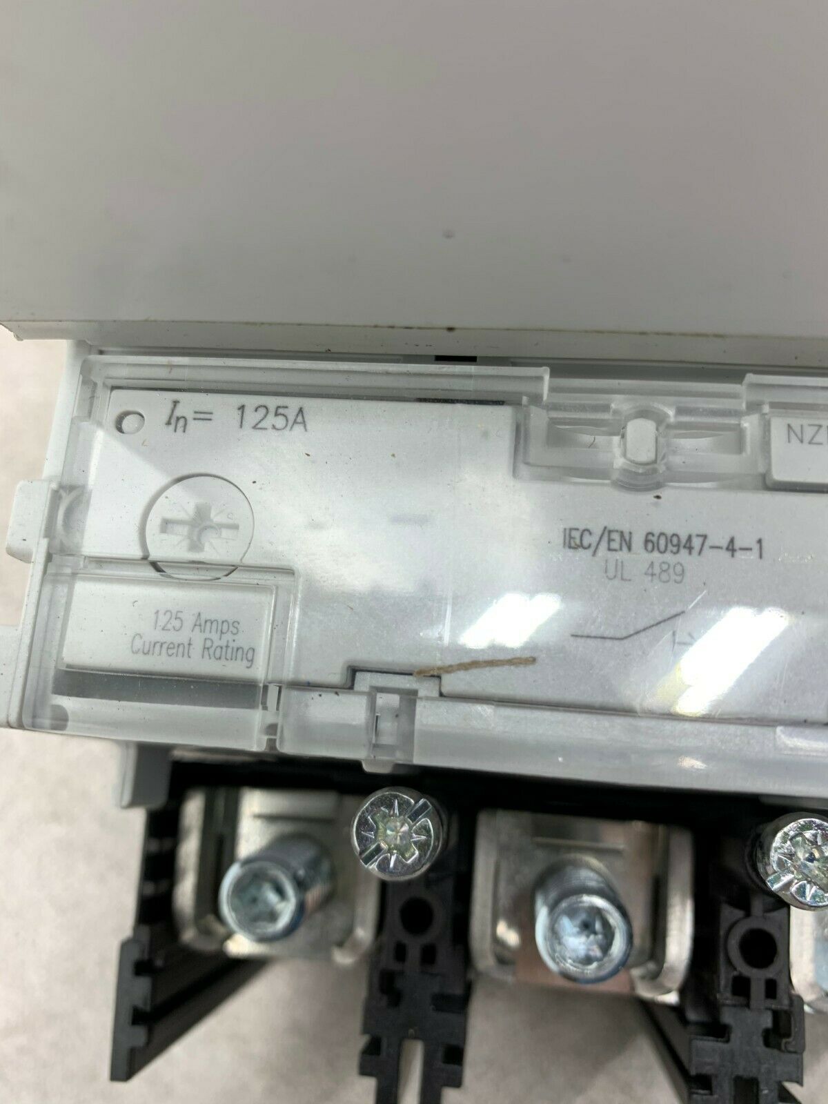 NEW EATON MOELLER 125AMP BREAKER WITH SYNCHRONIZED REMOTE OPERATOR NZM 2-XR