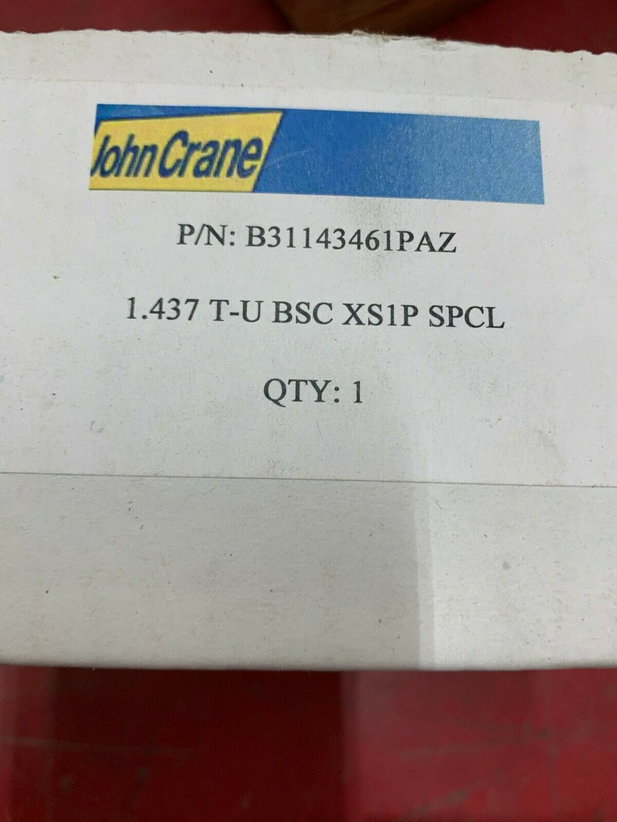 NEW IN BOX JOHN CRANE MECH SEAL B31143461PAZ