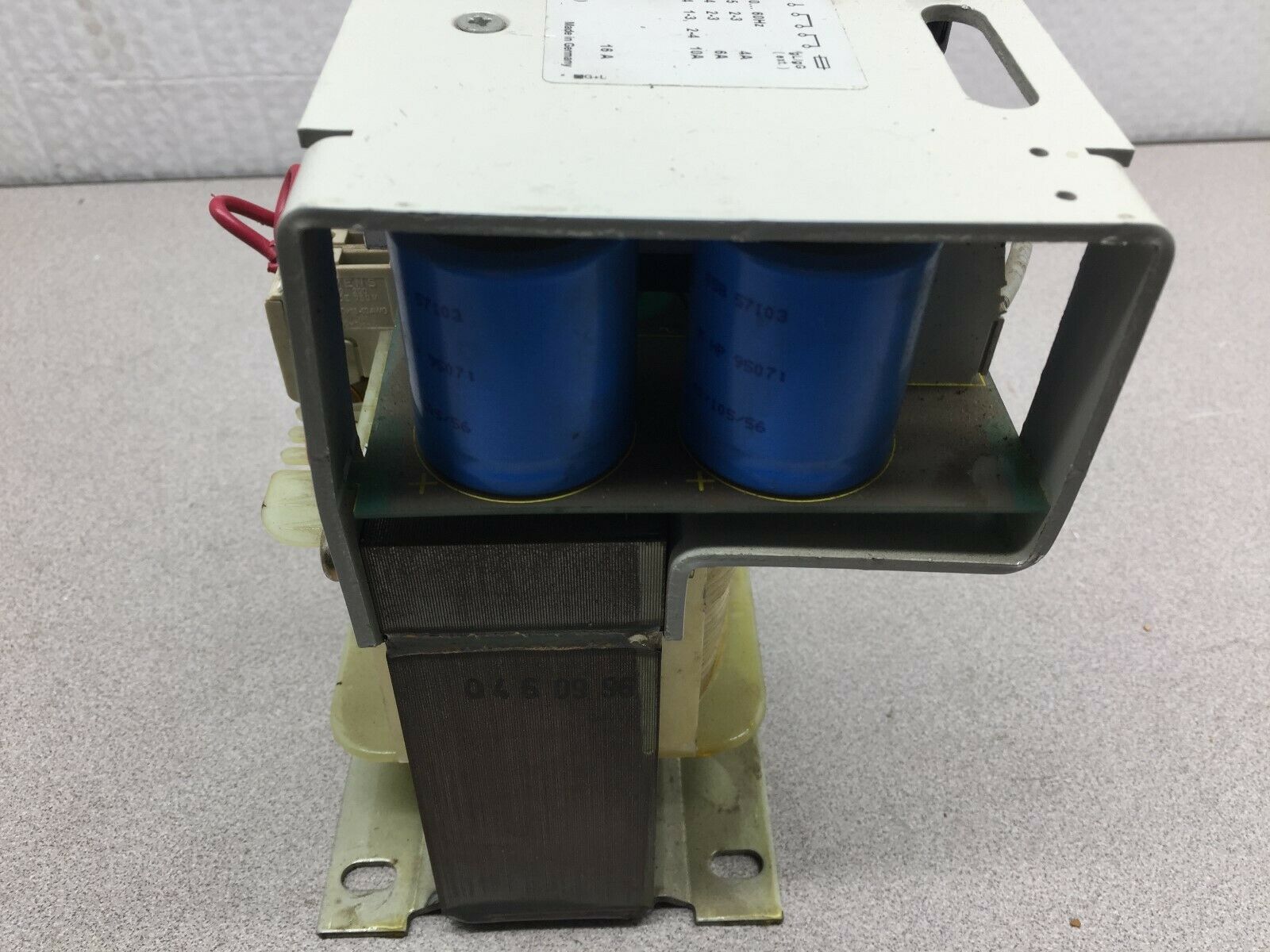 USED LUTZE15AMP 24VDC PRI 400/230/115VAC POWER SUPPLY NG24/15-2933