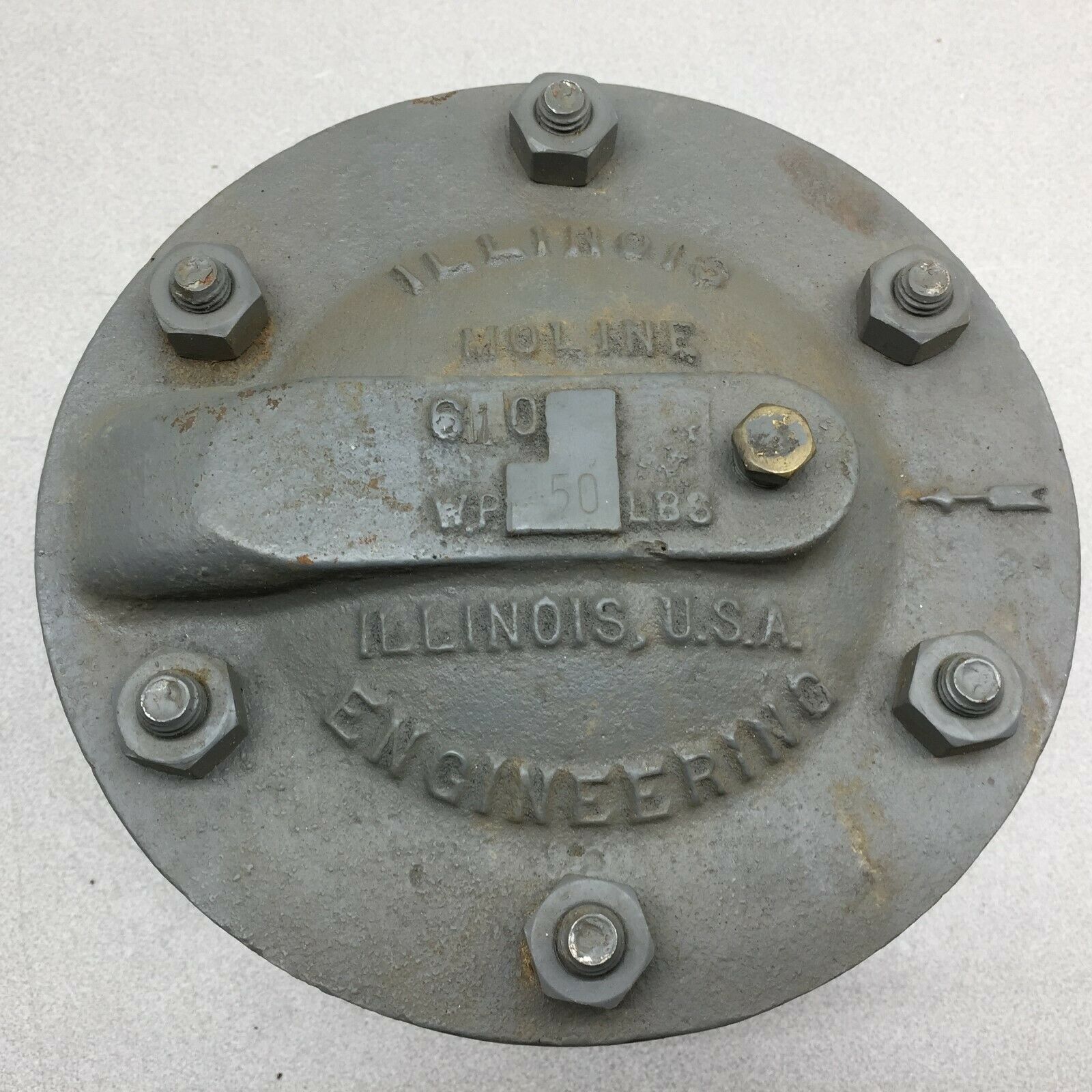 NEW NO BOX ILLINOIS ENGINEERING 610 WP 50 LBS TRAP P-843