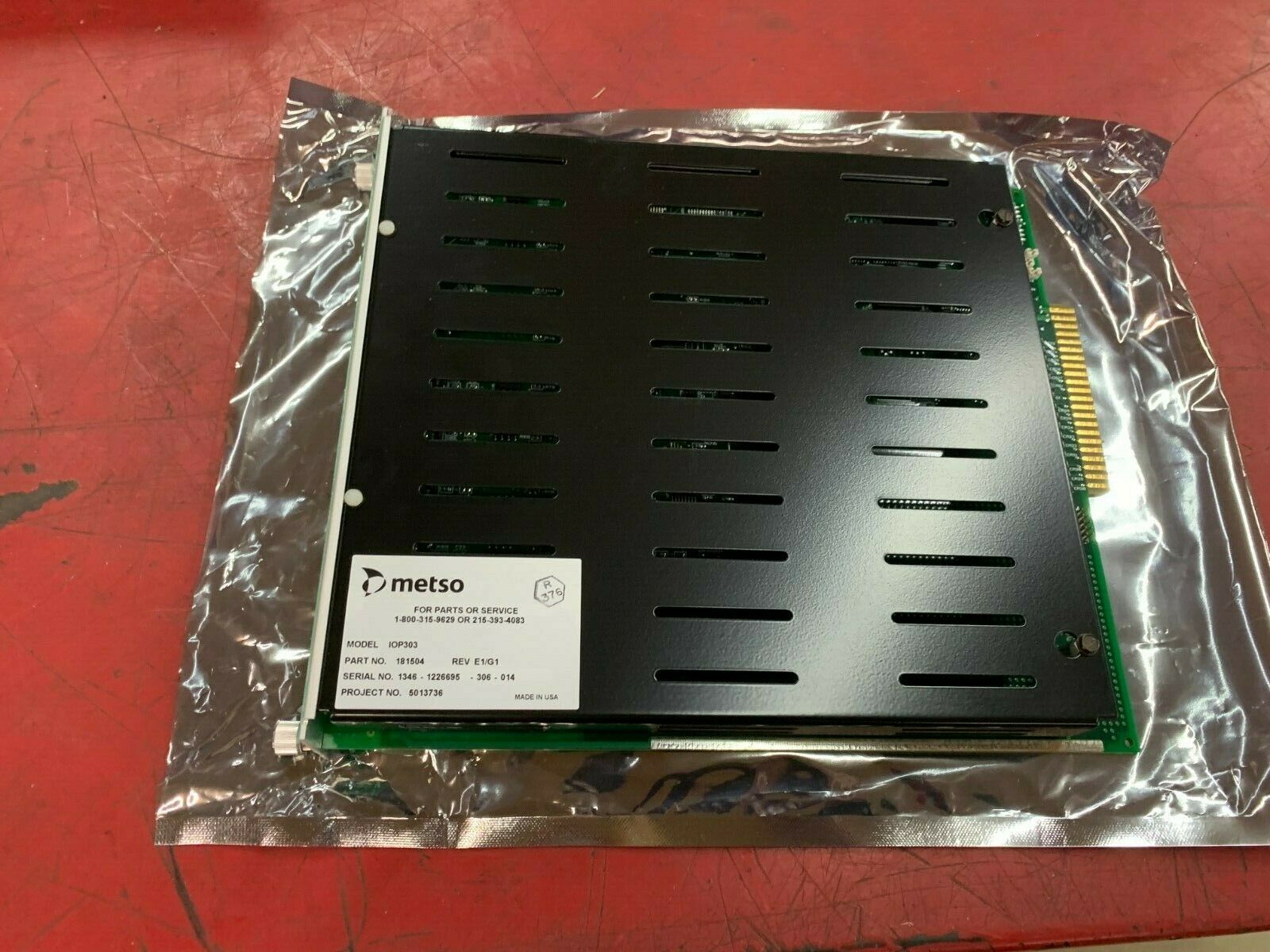 NEW NO BOX METSO RTD INPUT MODULE IOP303