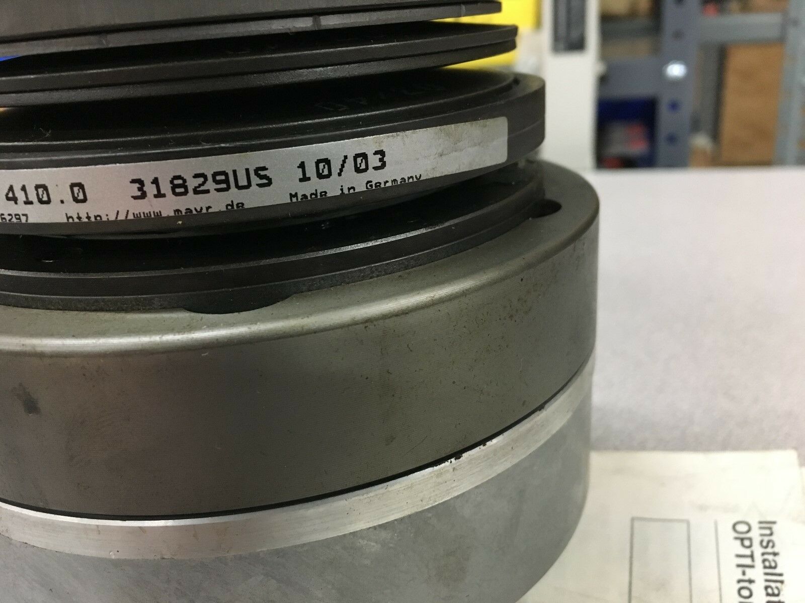 NEW NO BOX MAYR 3/462.410.0 BRAKCE CLUTCH 31829US 10/03