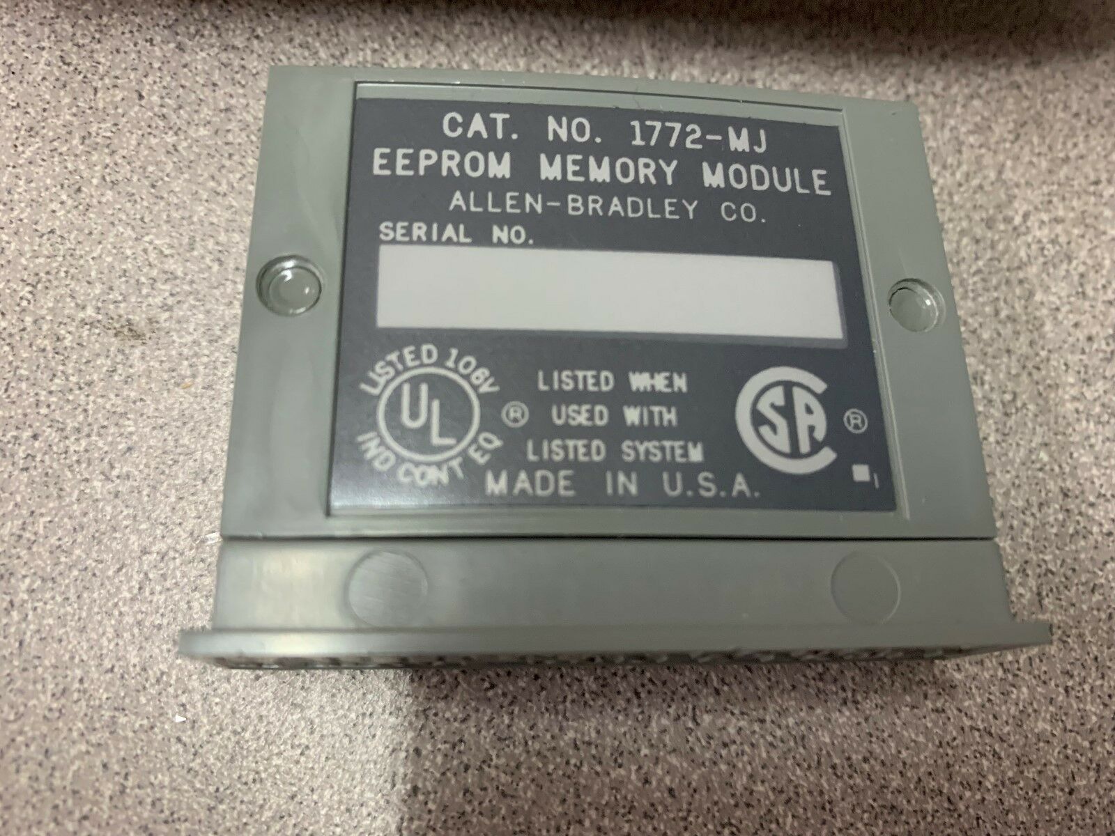 NEW IN BOX ALLEN BRADLEY MODULE 1772MJ SERIES A