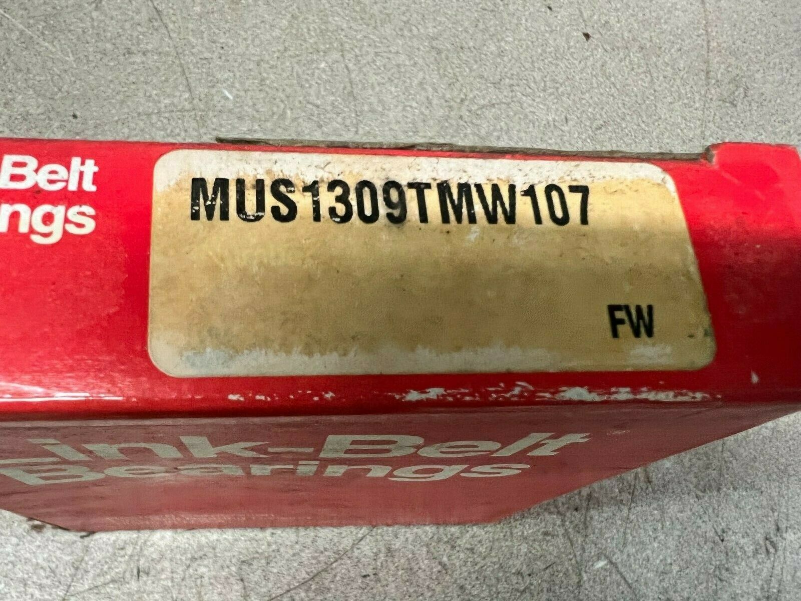 NEW IN BOX LINKBELT CYLINDRICAL BEARING MUS1309TMW107