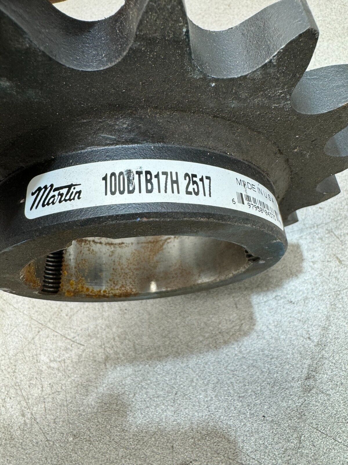 NEW MARTIN CHAIN SPROCKET 17 TEETH 100BTB17H 2517