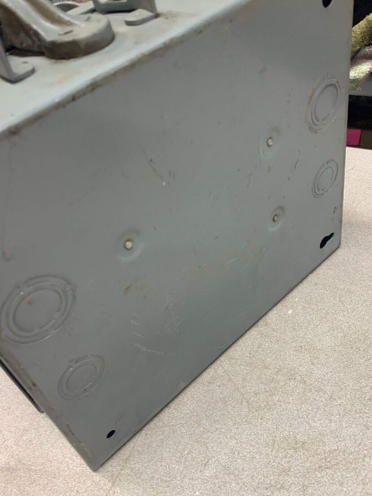 NEW NO BOX GENERAL ELECTRIC 2 POLE 60AMP 600V. DISCONNECT SWITCH TC36262