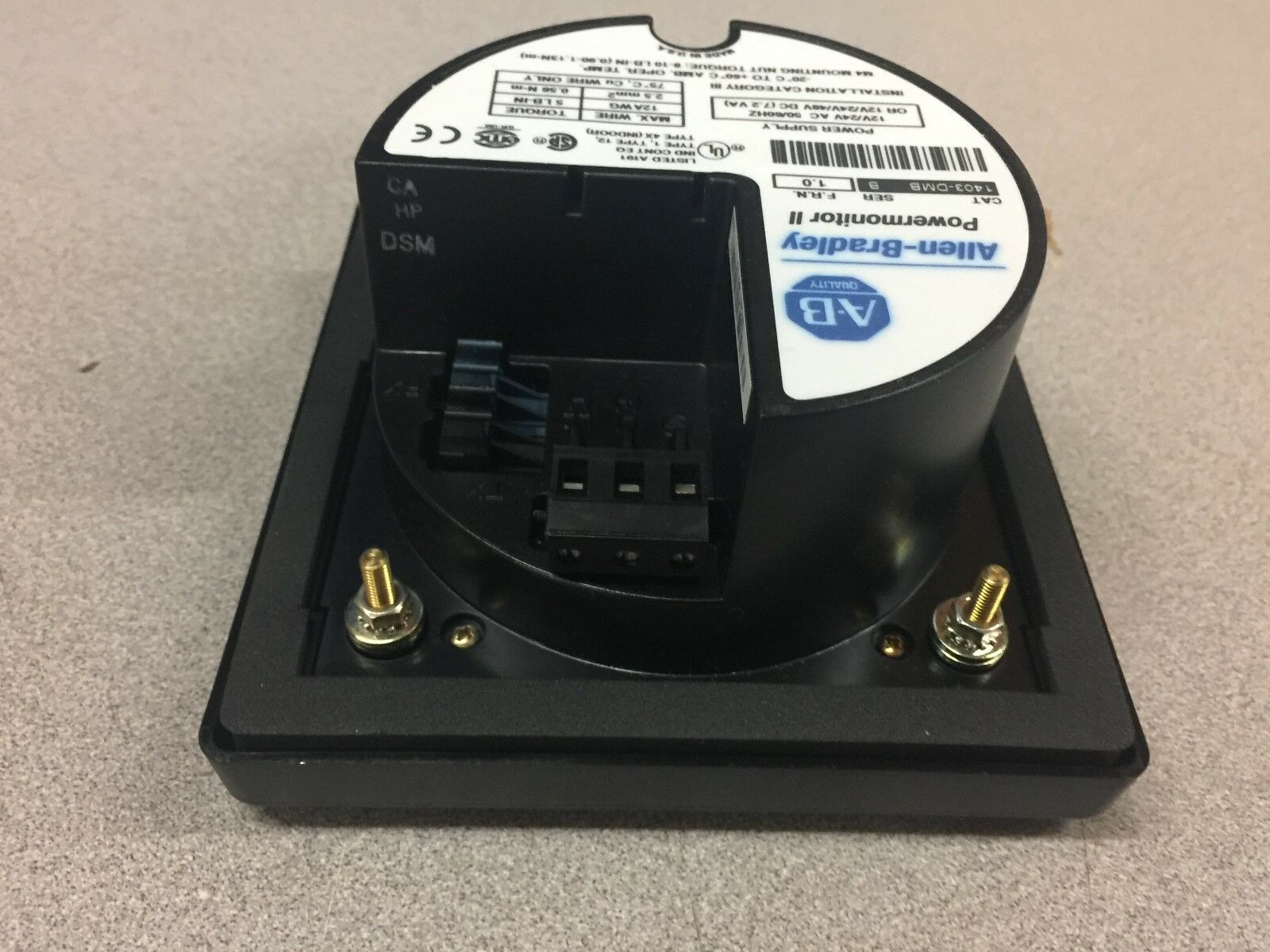 NEW NO BOX ALLEN BRADLEY POWERMONITOR II 1403-DMB SER B