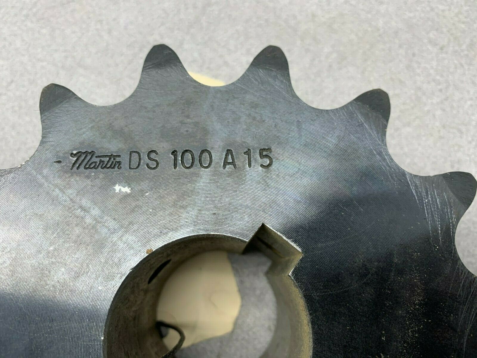 NEW NO BOX MARTIN Double Single Roller Chain Sprocket 1-15/16" BORE DS100A15