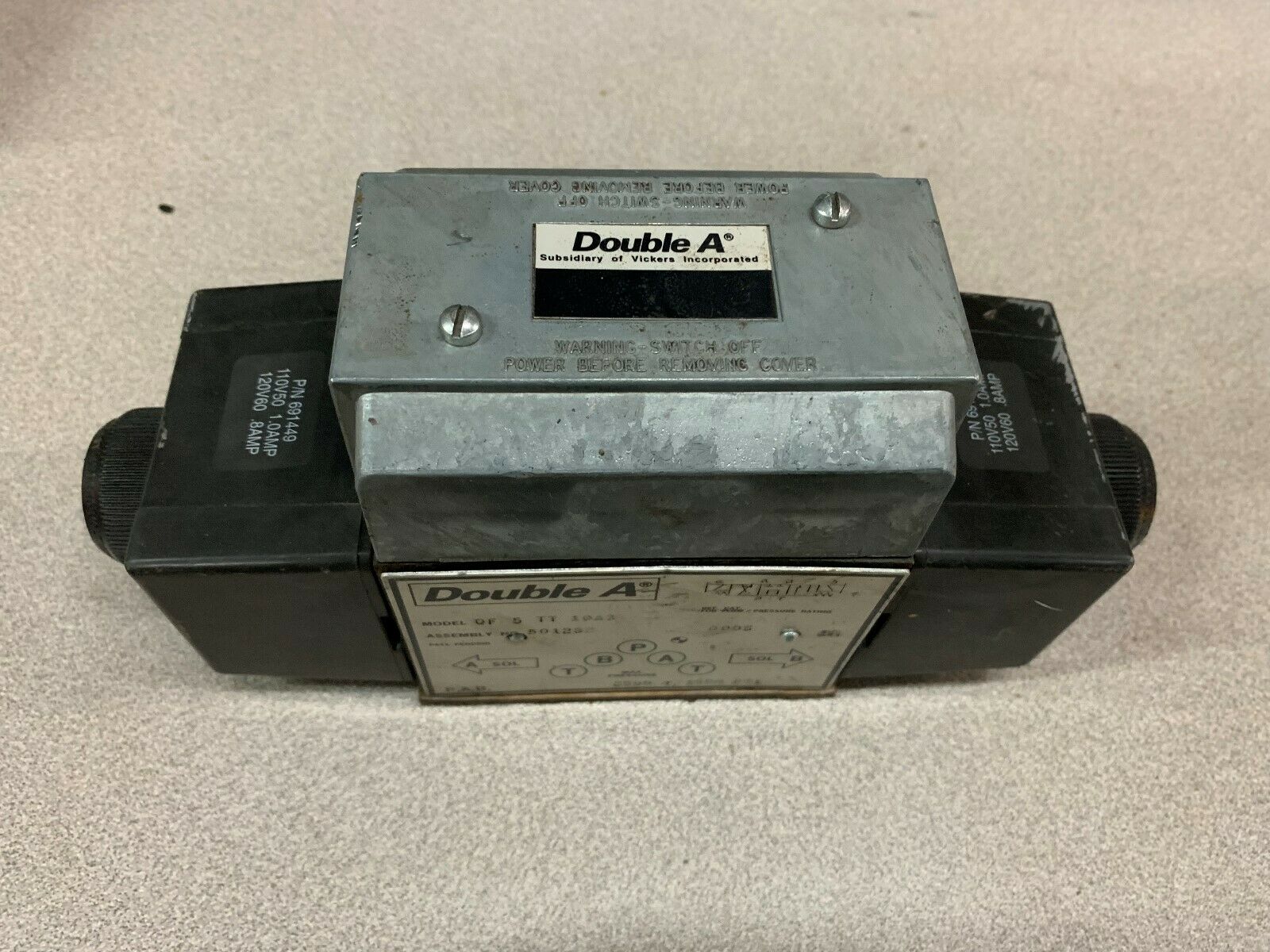 NEW NO BOX DOUBLE A VALVE QF5TT10A3