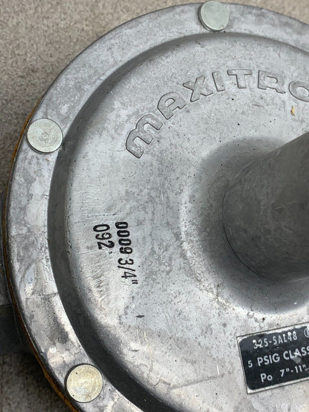 NEW NO BOX MAXITROL 3/4" PRESSURE REGULATOR 7"-11" PO 325-5AL48