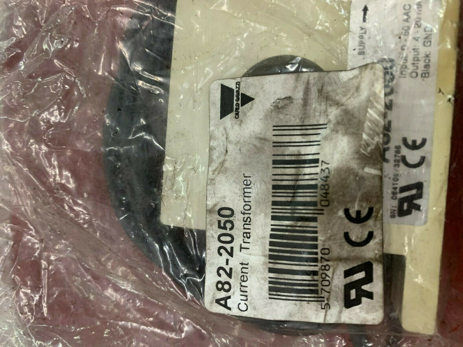 NEW IN PACKAGE CARLO GAVAZZI CURRENT TRANSFORMER A82-2050