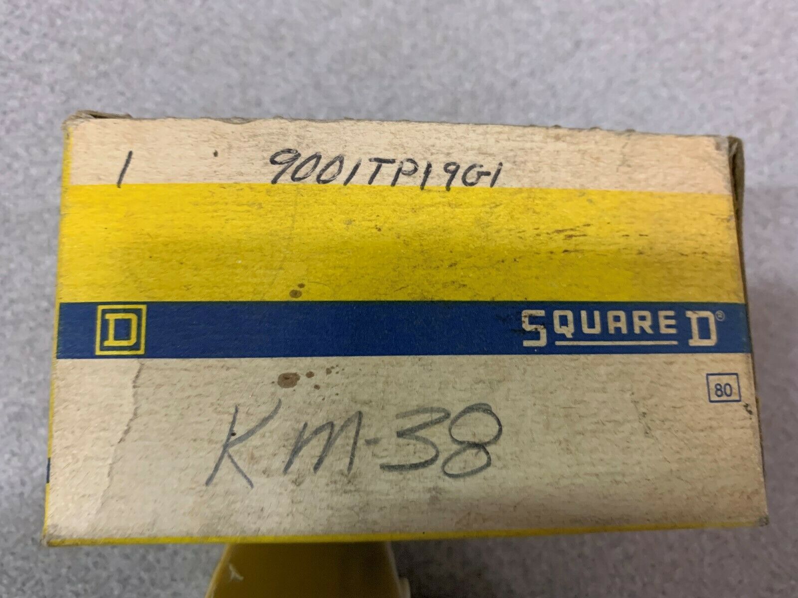 NEW IN BOX SQUARE D LIGHT MODULE 9001 KM-38 (9001TP19G1)SERIES G