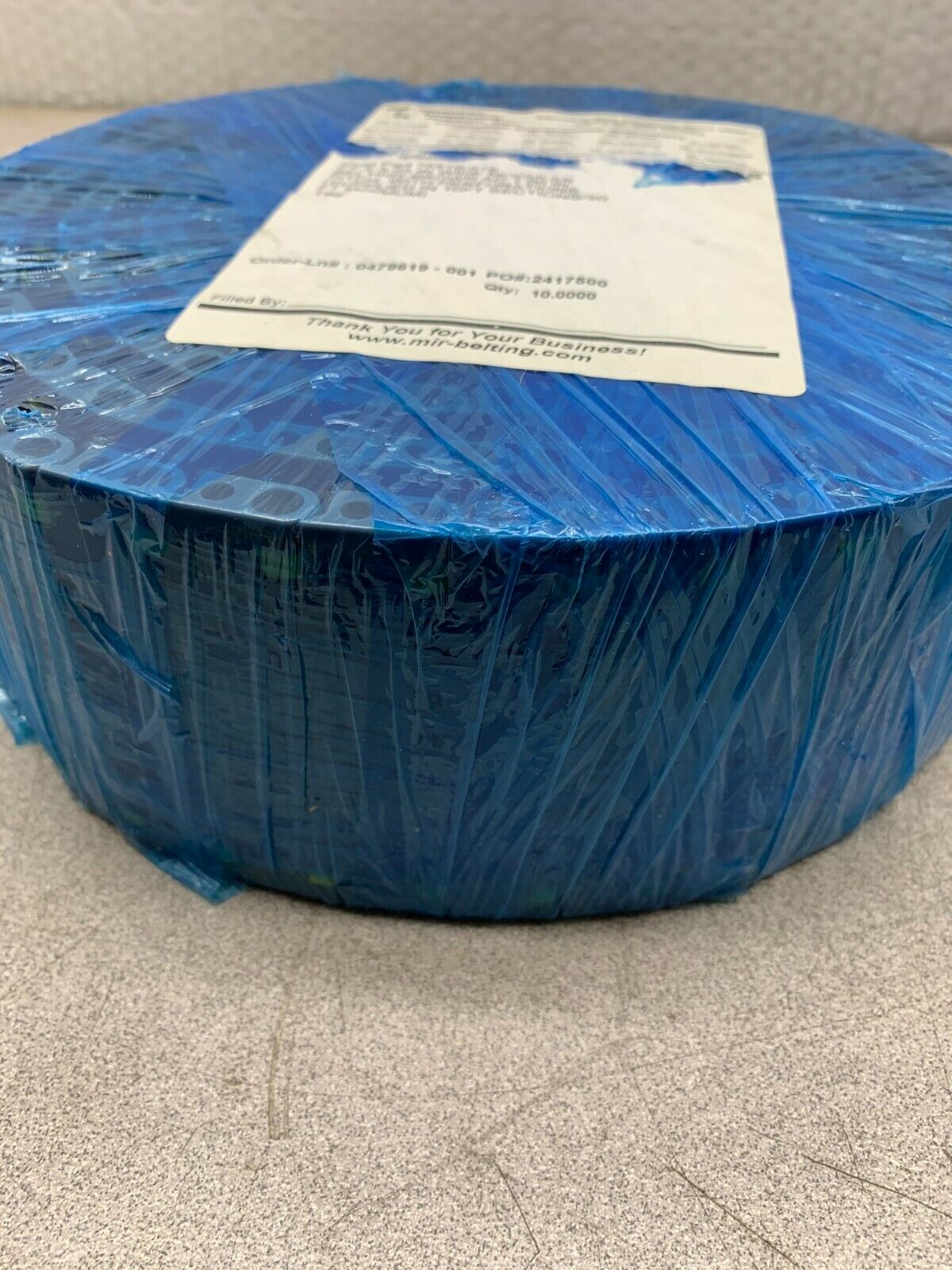 NEW NO BOX MIDWEST INDUSTRIAL 10FT. ROLL 1" PITCH BROWN 3.25" CHAIN 75519-019