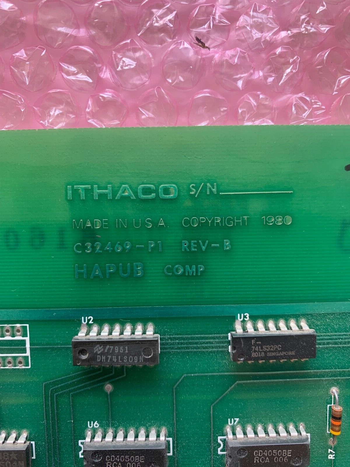 NEW NO BOX ITHACO CIRCUIT BOARD C32469-P1 REV-B