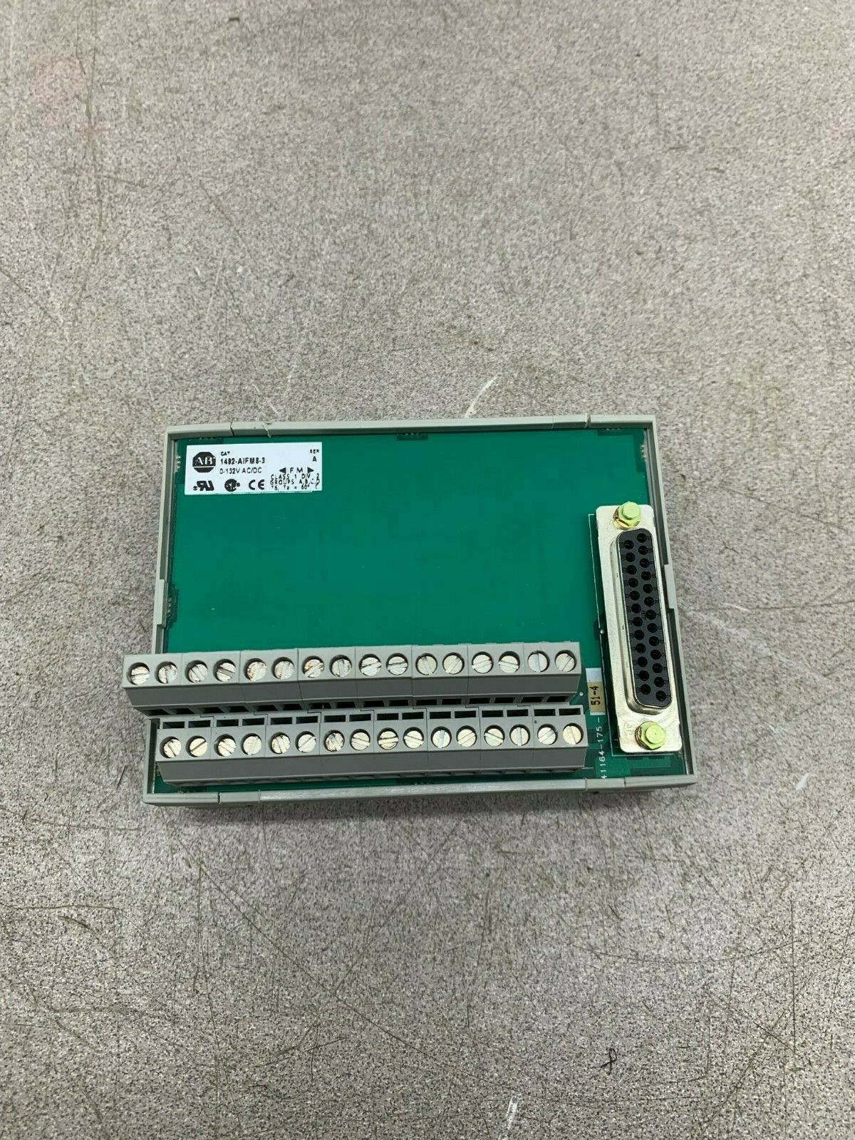 USED ALLEN-BRADLEY ANALOG INTERFACE MODULE 1492-AIFM8-3 SERIES A
