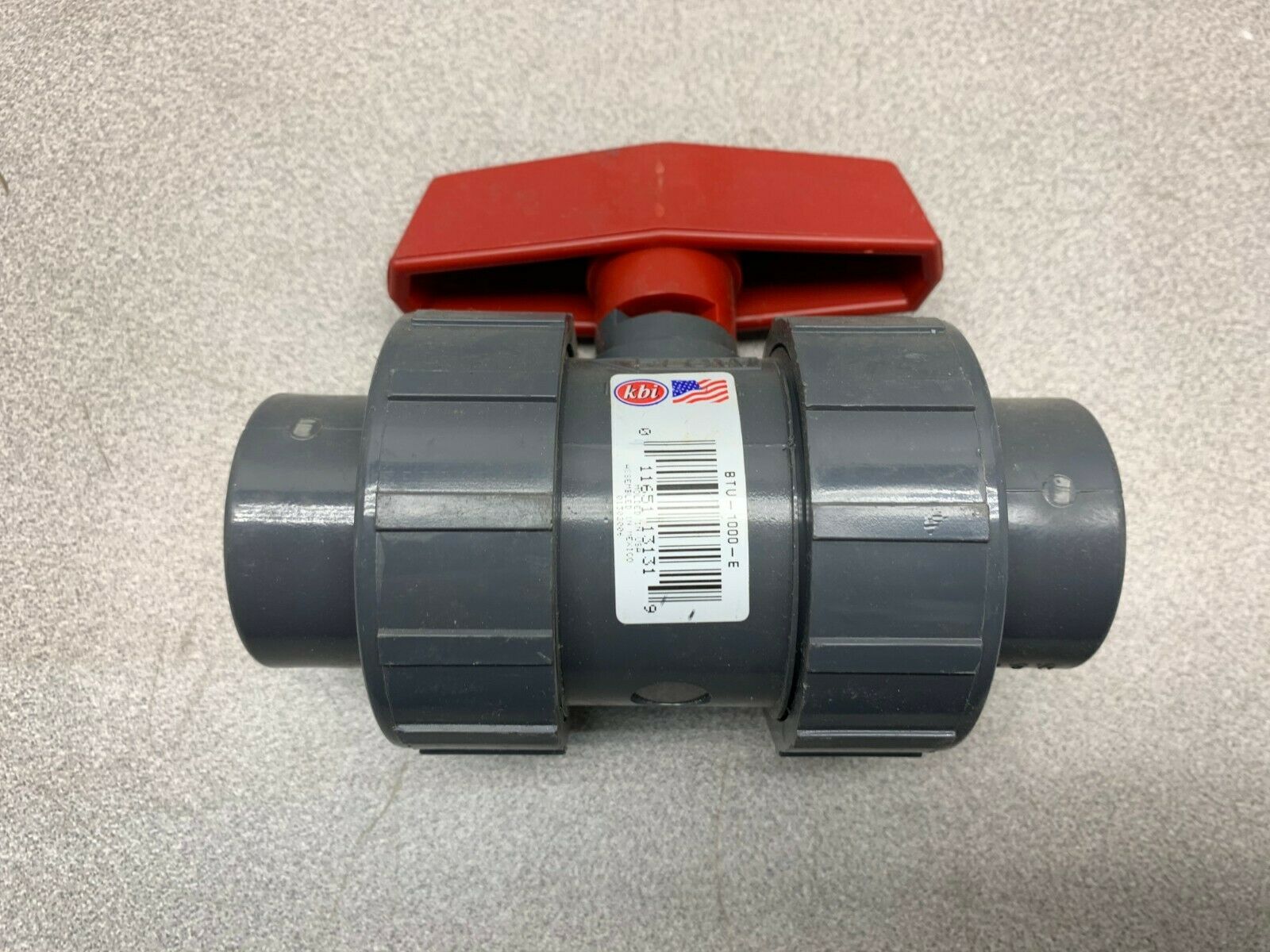 NEW NO BOX KBI 1 INCH BALL VALVE BTU-1000-E