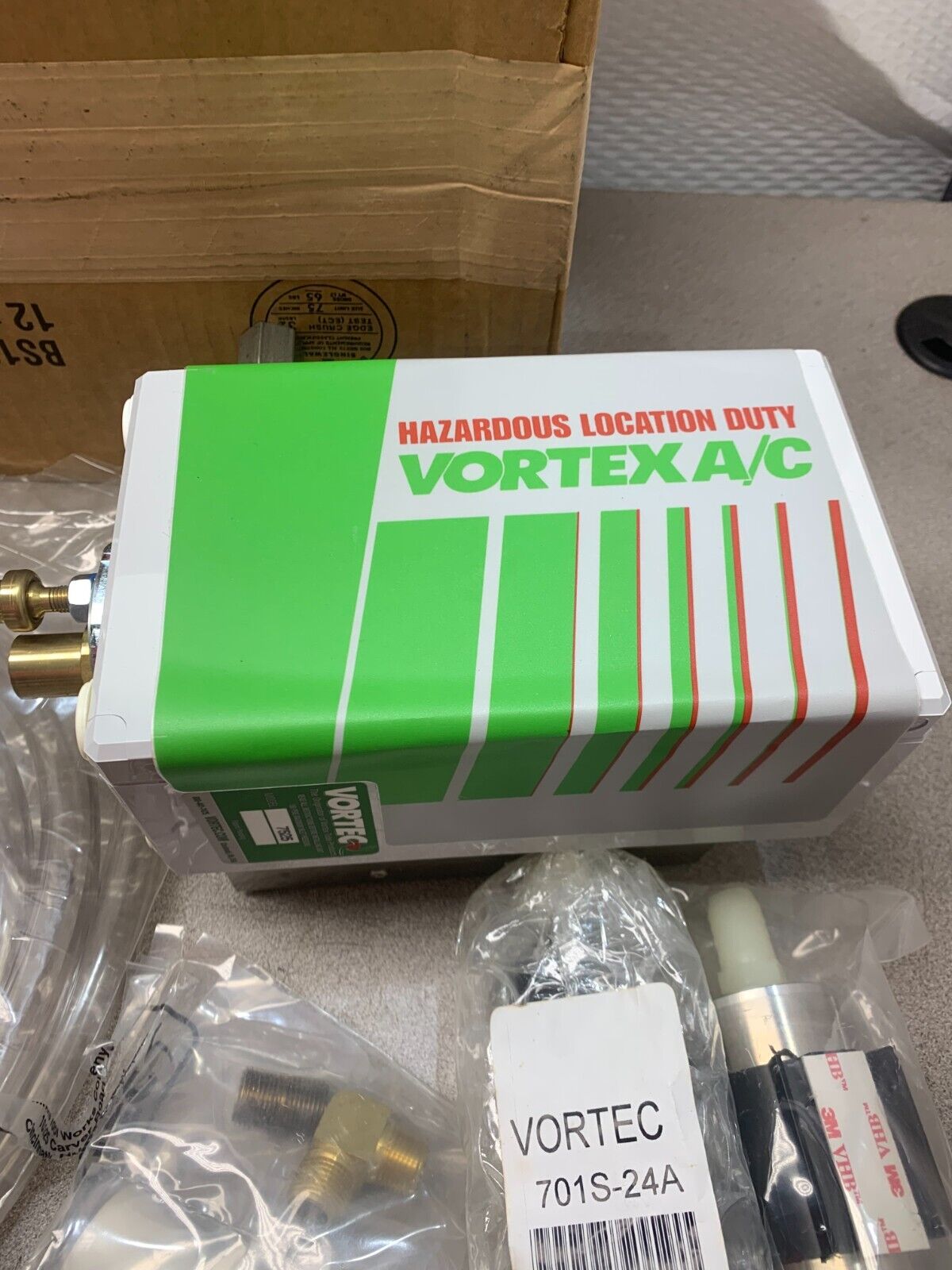 NEW IN BOX VORTEX HAZARDOUS LOCATION A/C 7525