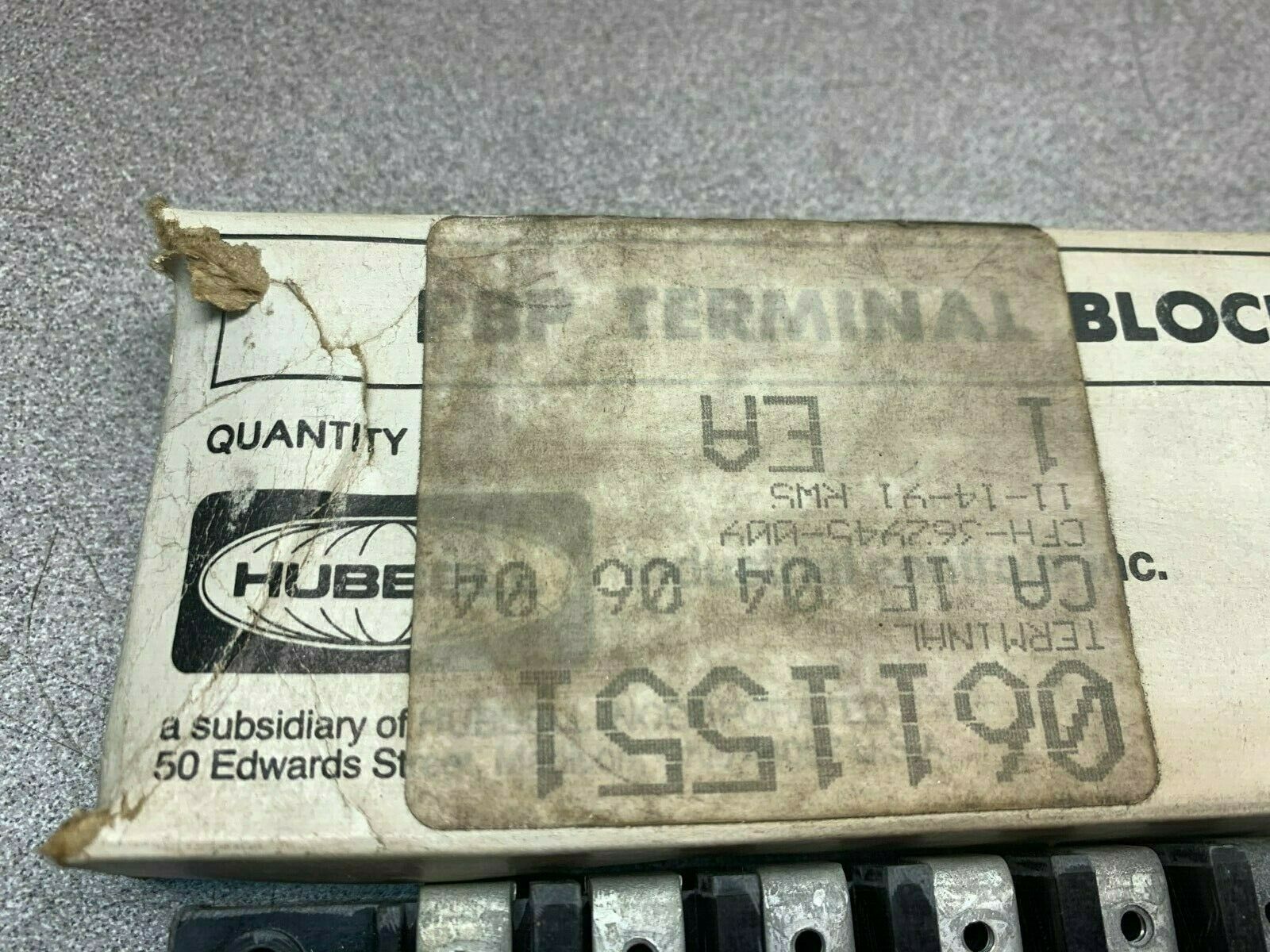NEW IN BOX HUBBELL TERMINAL BLOCK TB-5