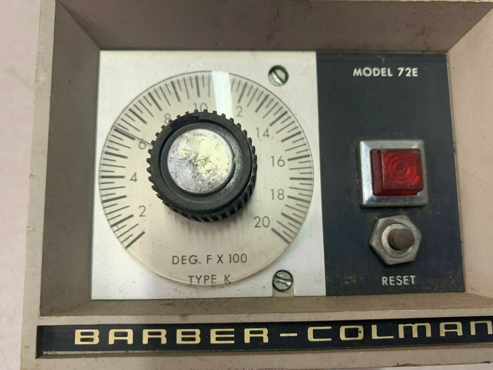 USED BARBER COLMAN TIMER 72E-2789-2-6