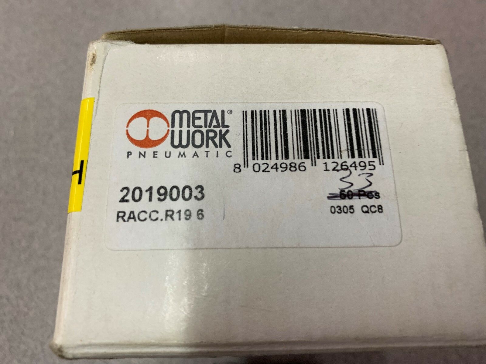 NEW IN BOX LOT OF 33 METAL WORK COUPLING 2019003