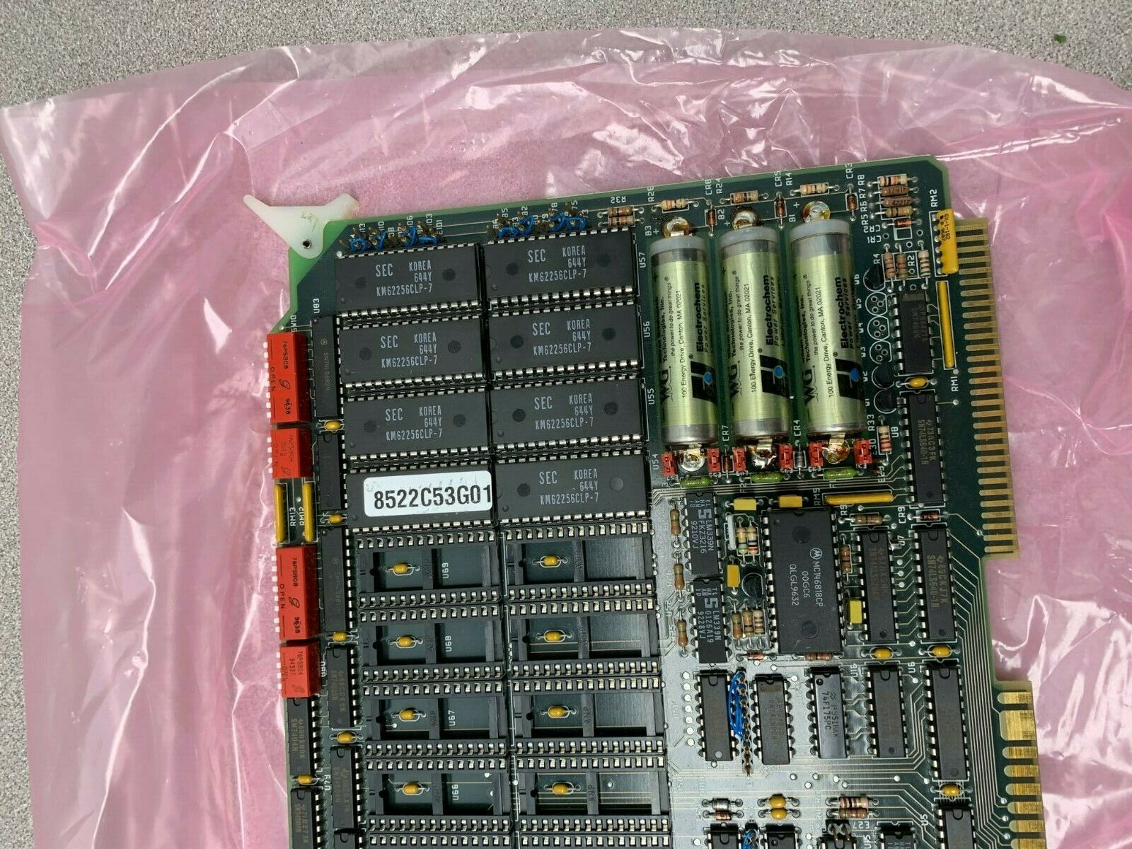 USED WESTINGHOUSE CIRCUIT BOARD 8522C53G01