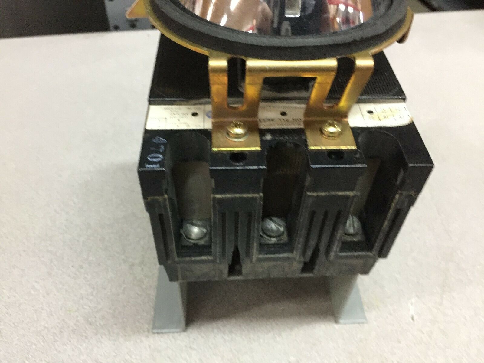 NEW NO BOX SIEMENS 5 AMP 3 POLE BREAKER WITH HANDLE ASSY EF3-A005