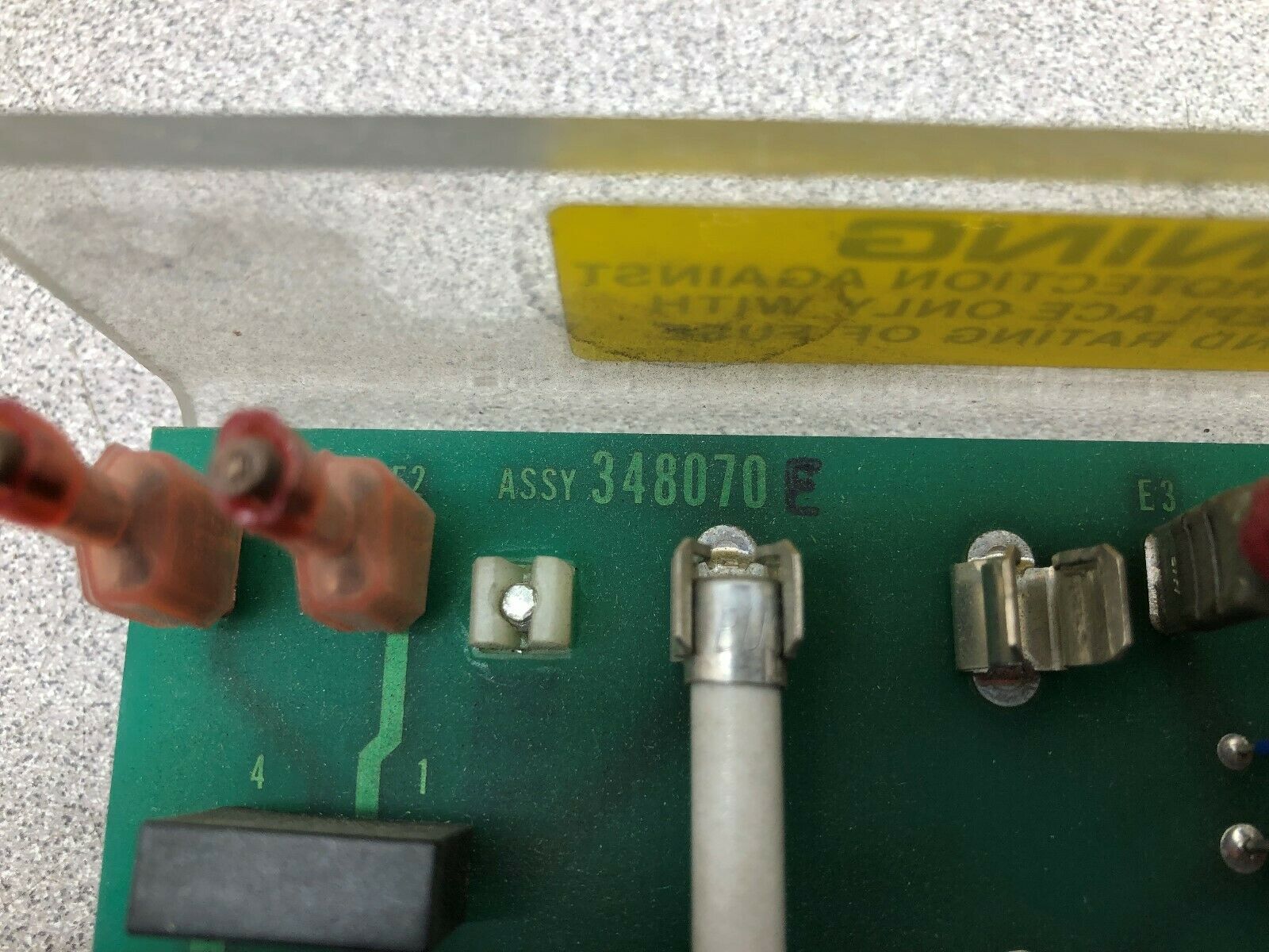 USED AB DICK PC BOARD 348074-D / 348070E