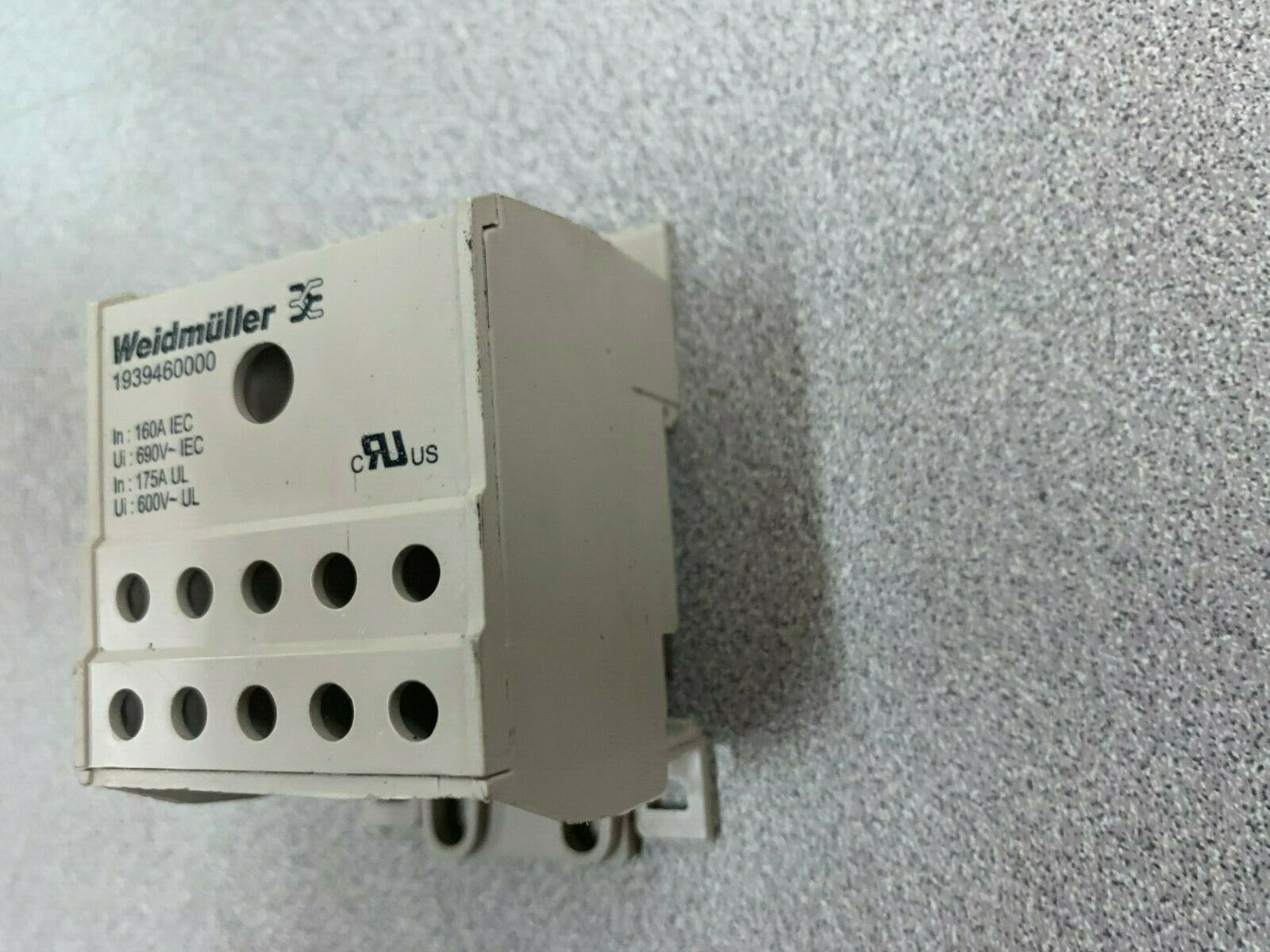 NEW NO BOX WEIDMULLER DISTRIBUTION BLOCK 1939460000