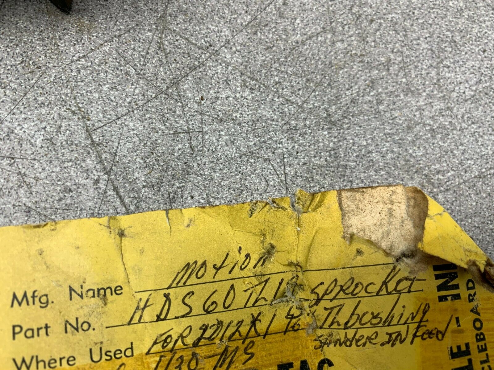 NEW NO BOX MARTIN DOUBLE SPROCKET D60ATB19H 2012