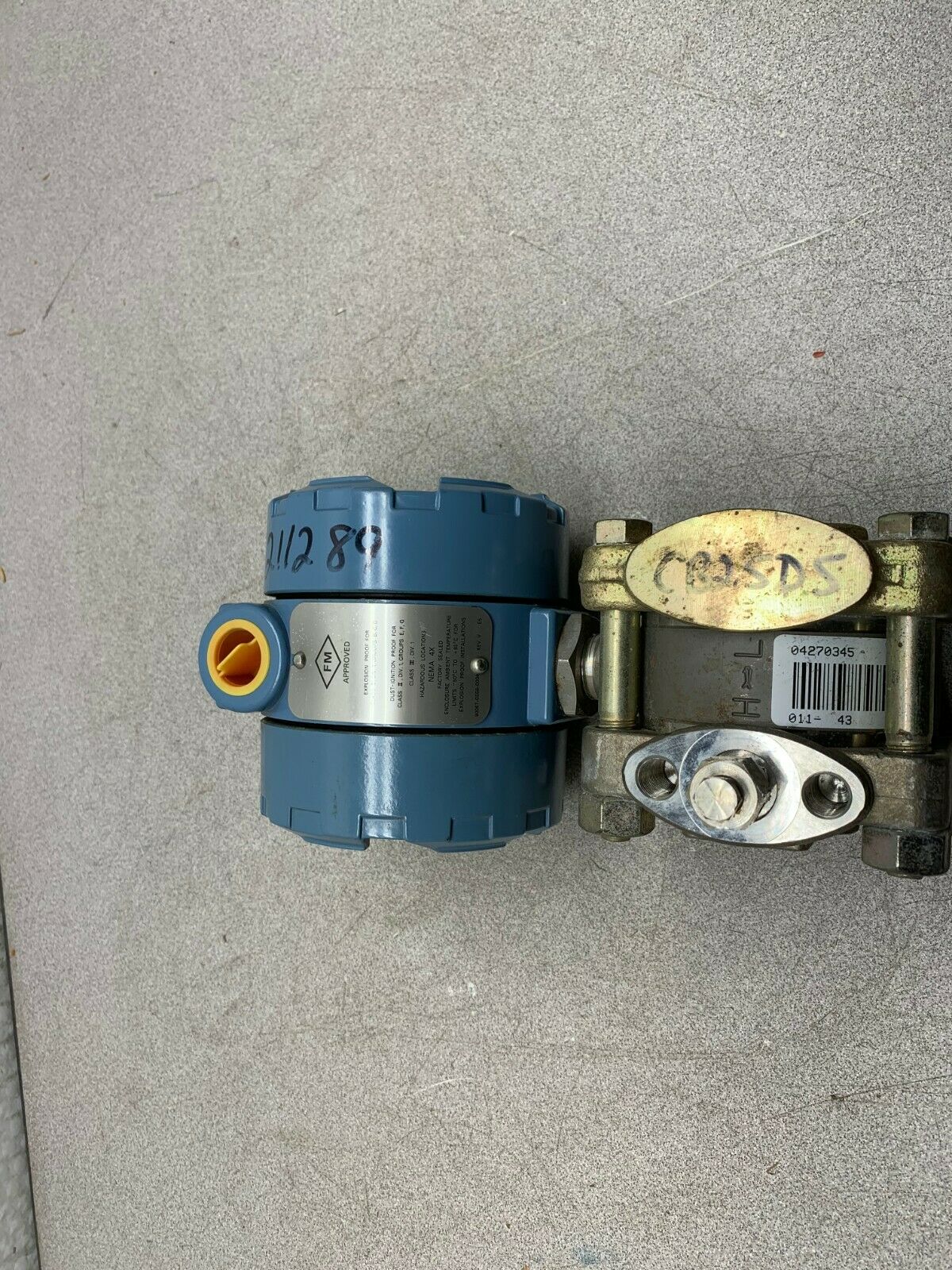 USED ROSEMOUNT 1151 SMART TRANSMITTER 1151GP4S33B7