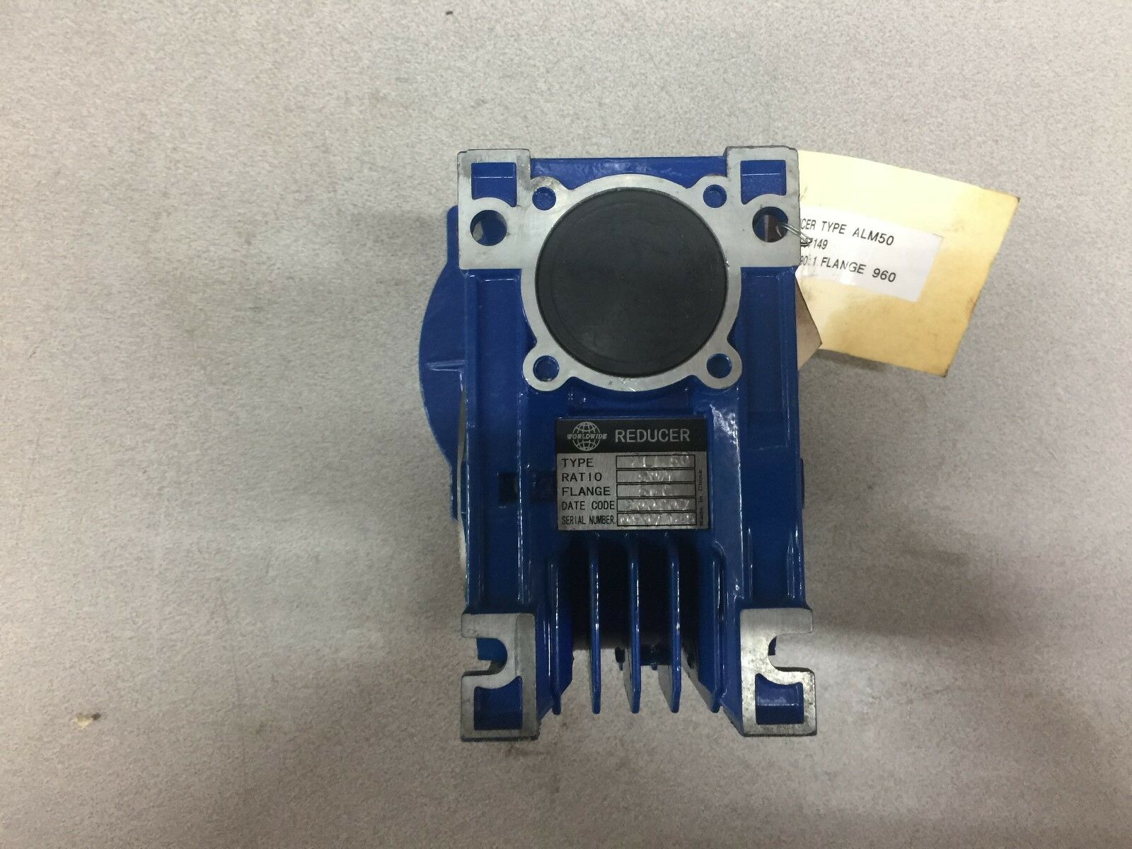 NEW NO BOX WORLDWIDE 90-1RATIO CFACE ANGLED REDUCER ALM50