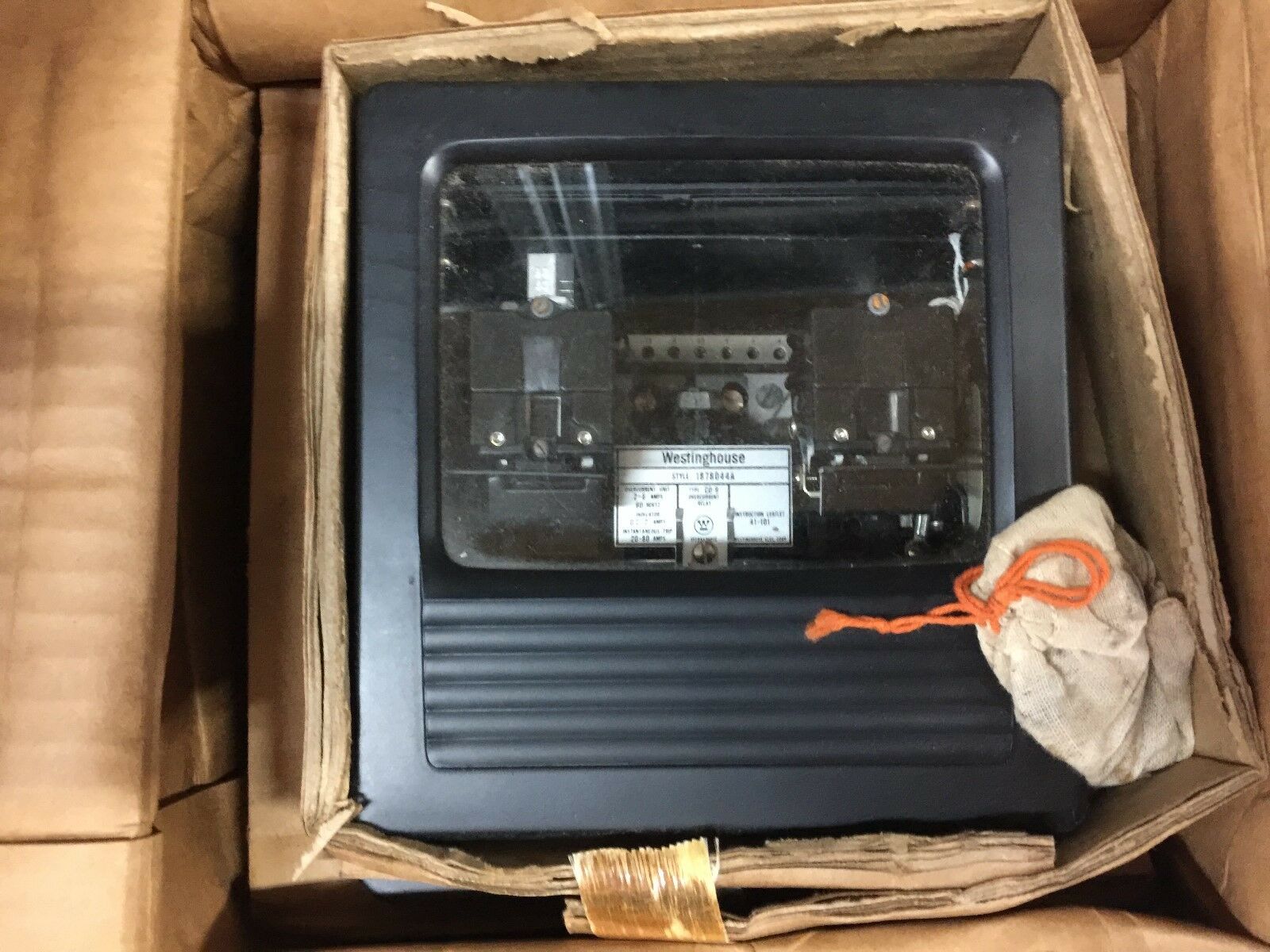 NEW IN BOX WESTINGHOUSE TYPE C0-9 OVERCURRENT RELAY 1878044A
