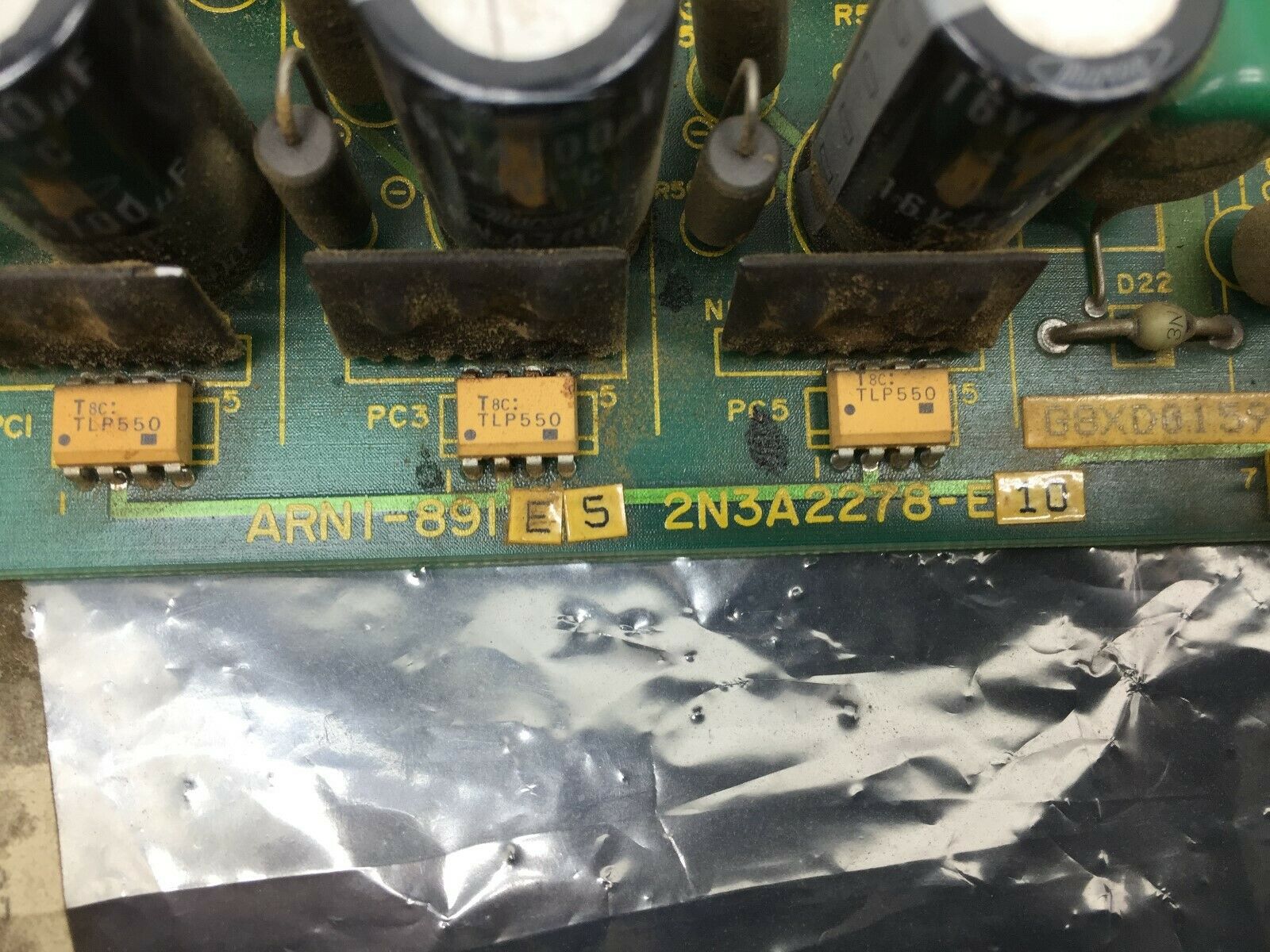 USED TOSHIBA DRIVE CONTROL BOARD ARNI-891D5 2N3A2278-E10