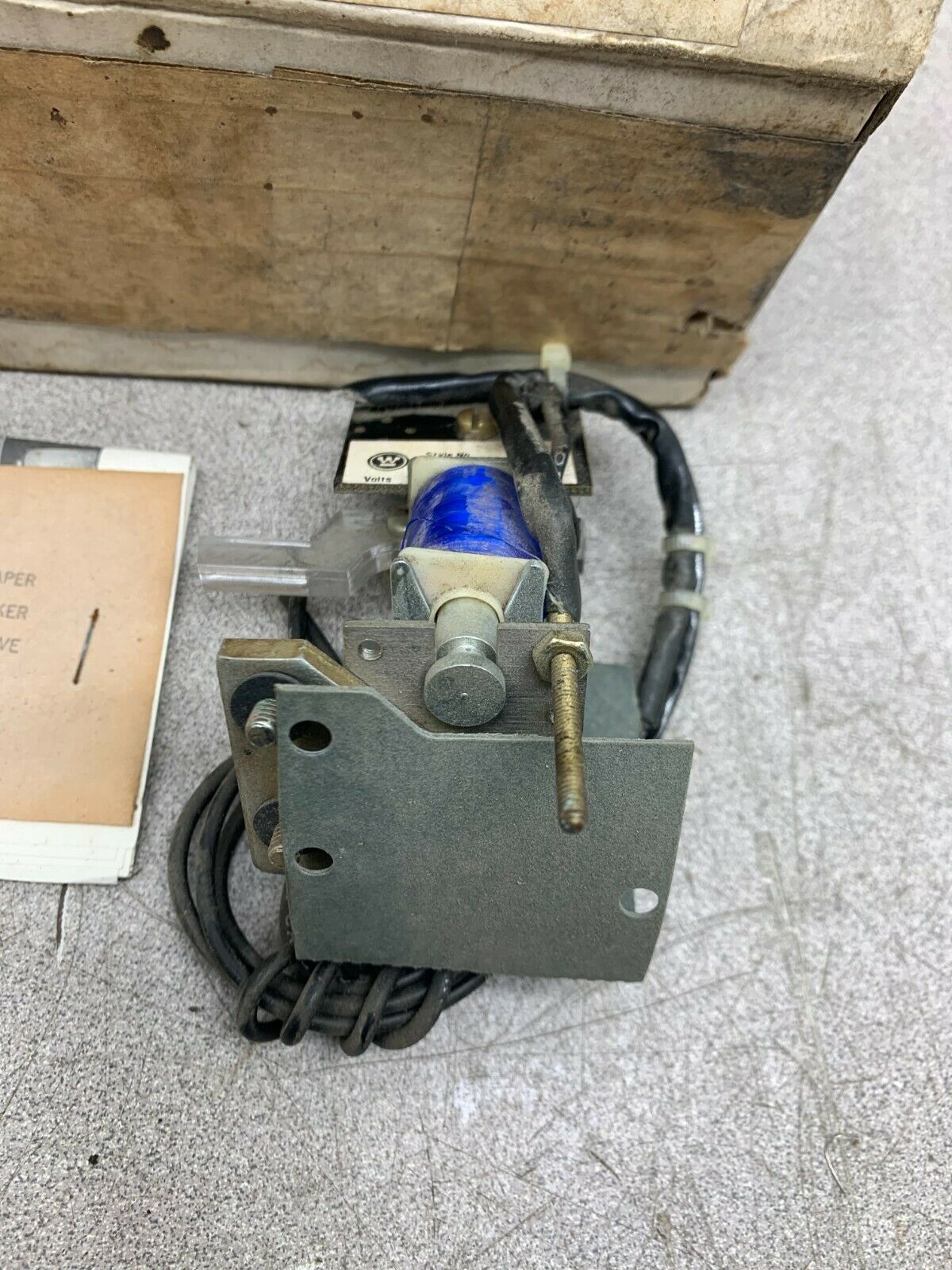 NEW IN BOX WESTINGHOUSE 125V.DC UNDERVOLTAGE RELEASE 4995D12G19