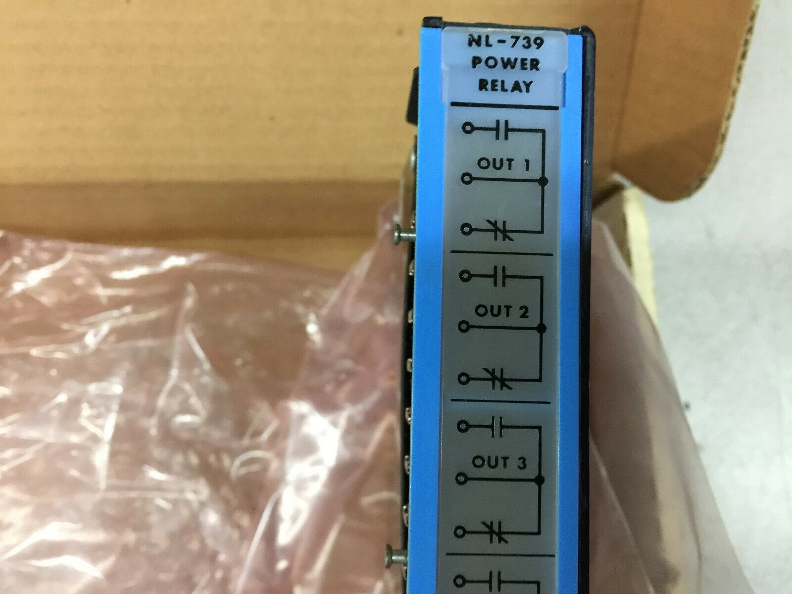 NEW IN BOX WESTINGHOUSE NUMA LOGIC POWER RELAY NL-739