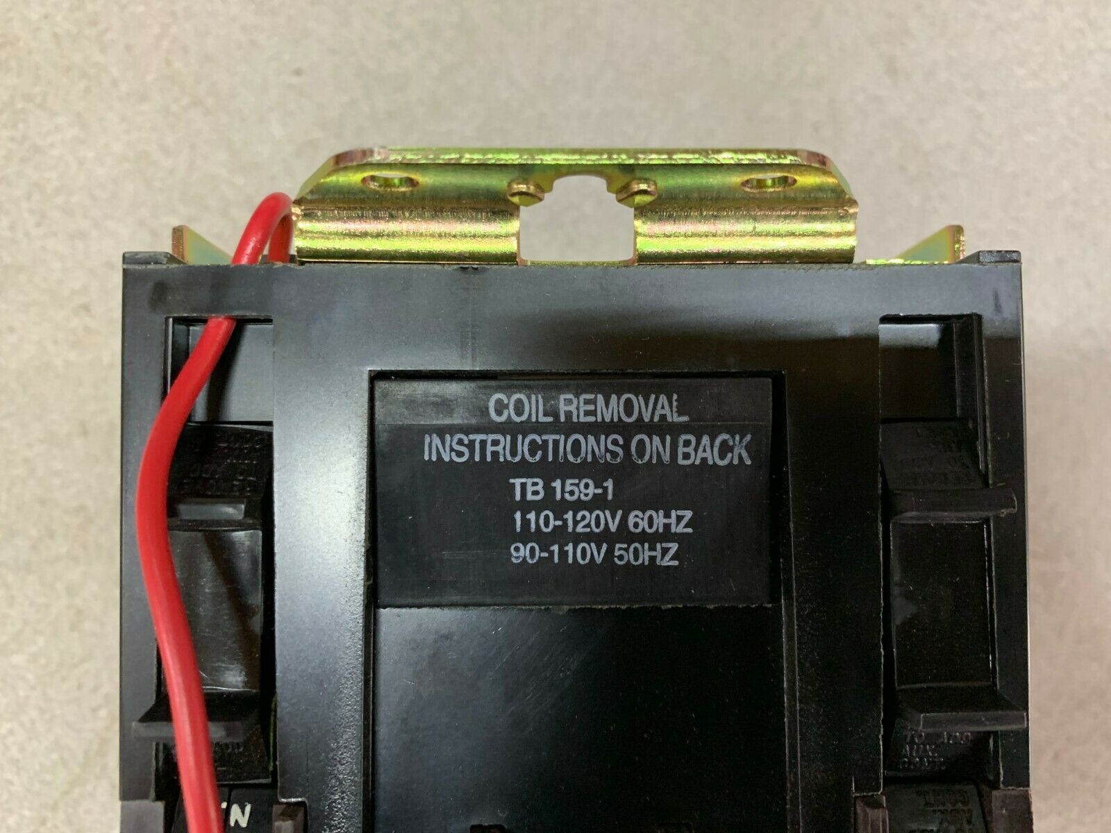 NEW NO BOX JOSLYN CLARK SIZE 1 CONTACTOR 110/120V. TB159-1 COIL T77U031