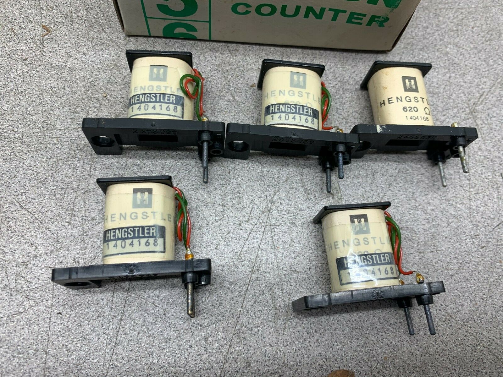 BOX OF 5 NEW IN BOX HECON COILS G1 404 168