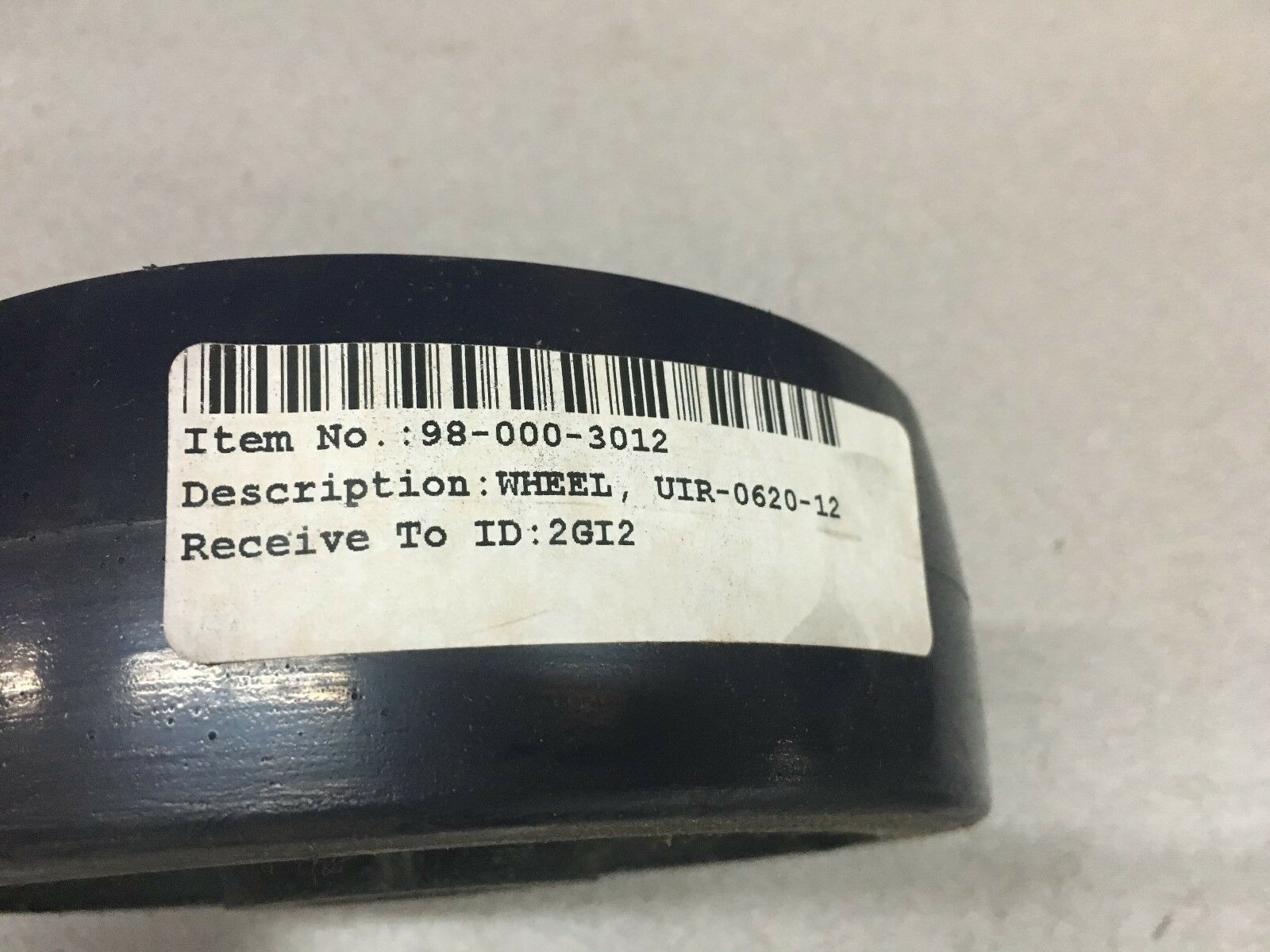 NEW NO BOX RWM URETHANE ON IRON CASTER UIR-0620-12