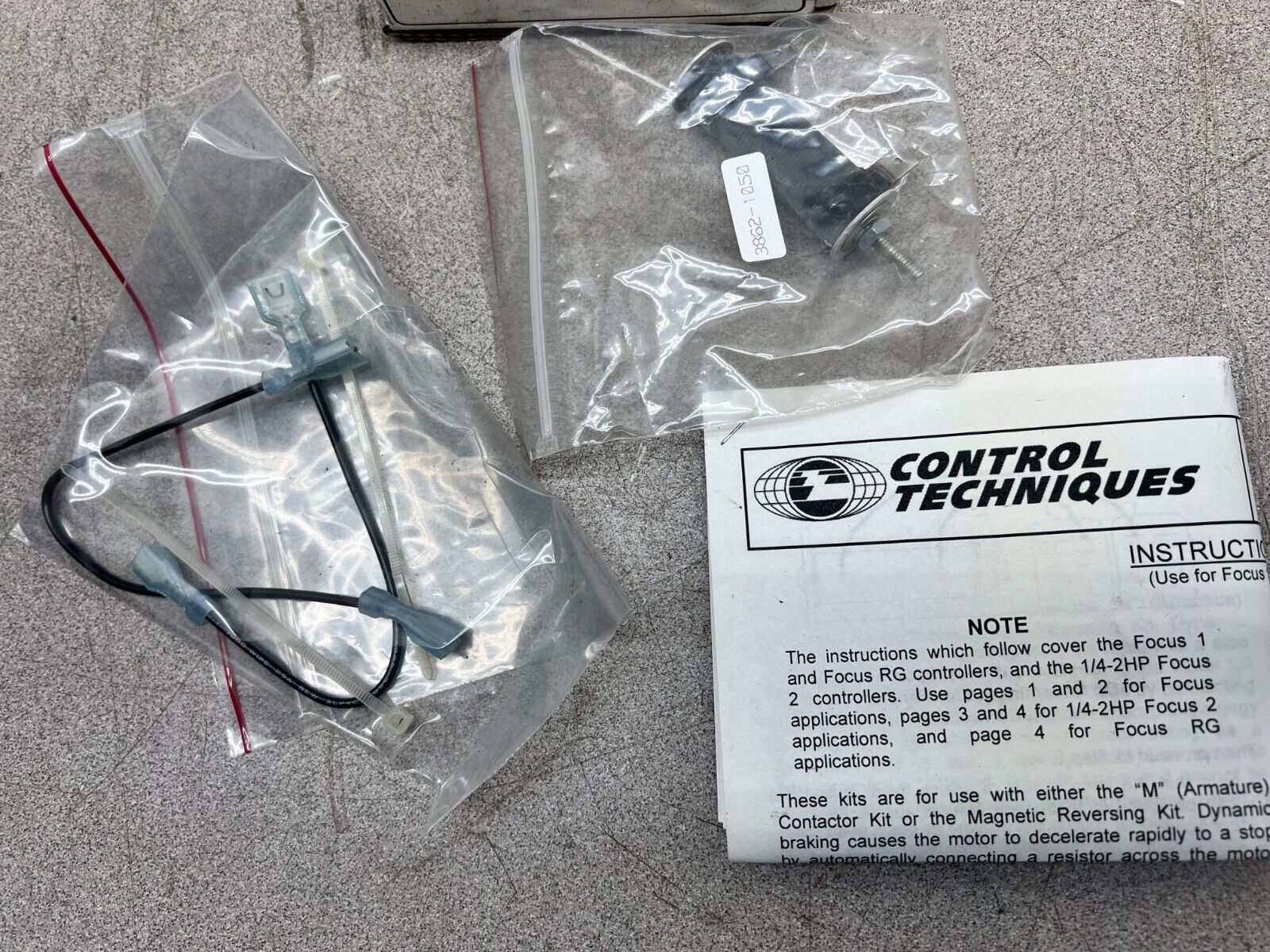 NEW IN BOX CONTROL RESISTOR KIT 2400-9007