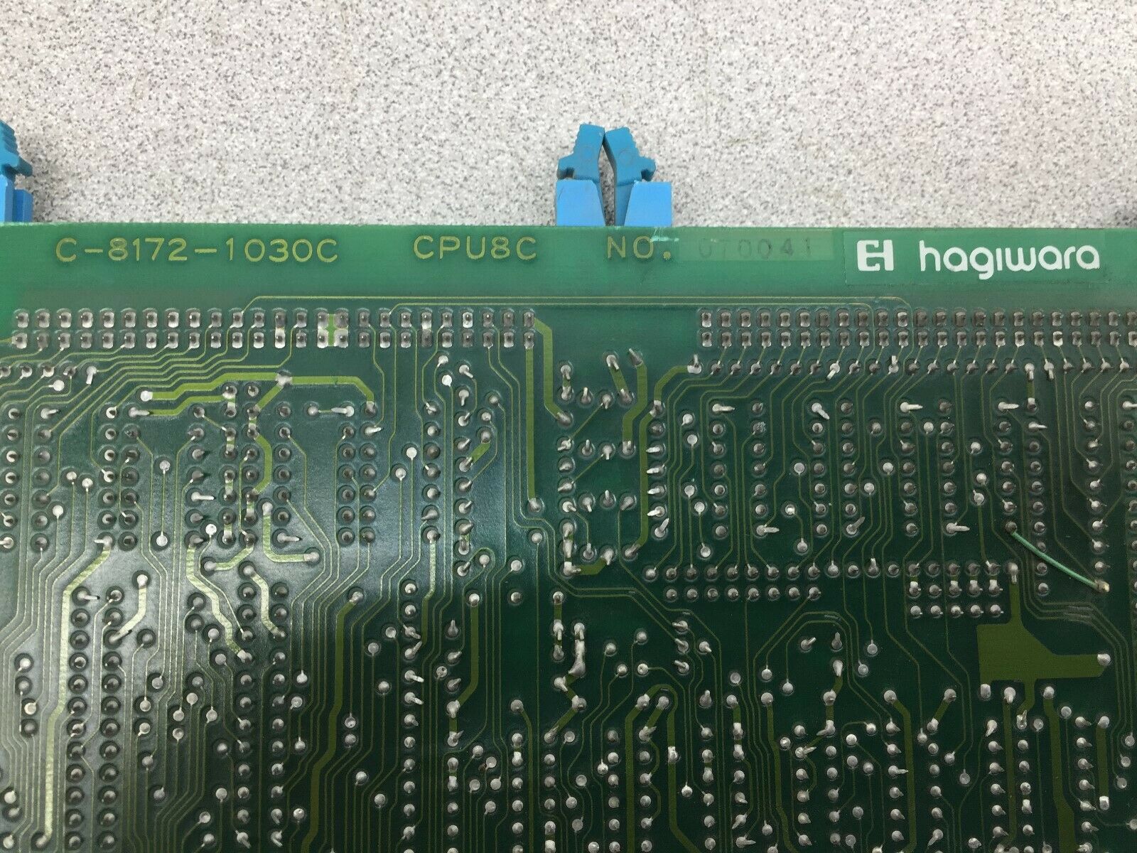 USED EL HAGIWARA CIRCUIT BOARD C-8172-1030C CPU8C