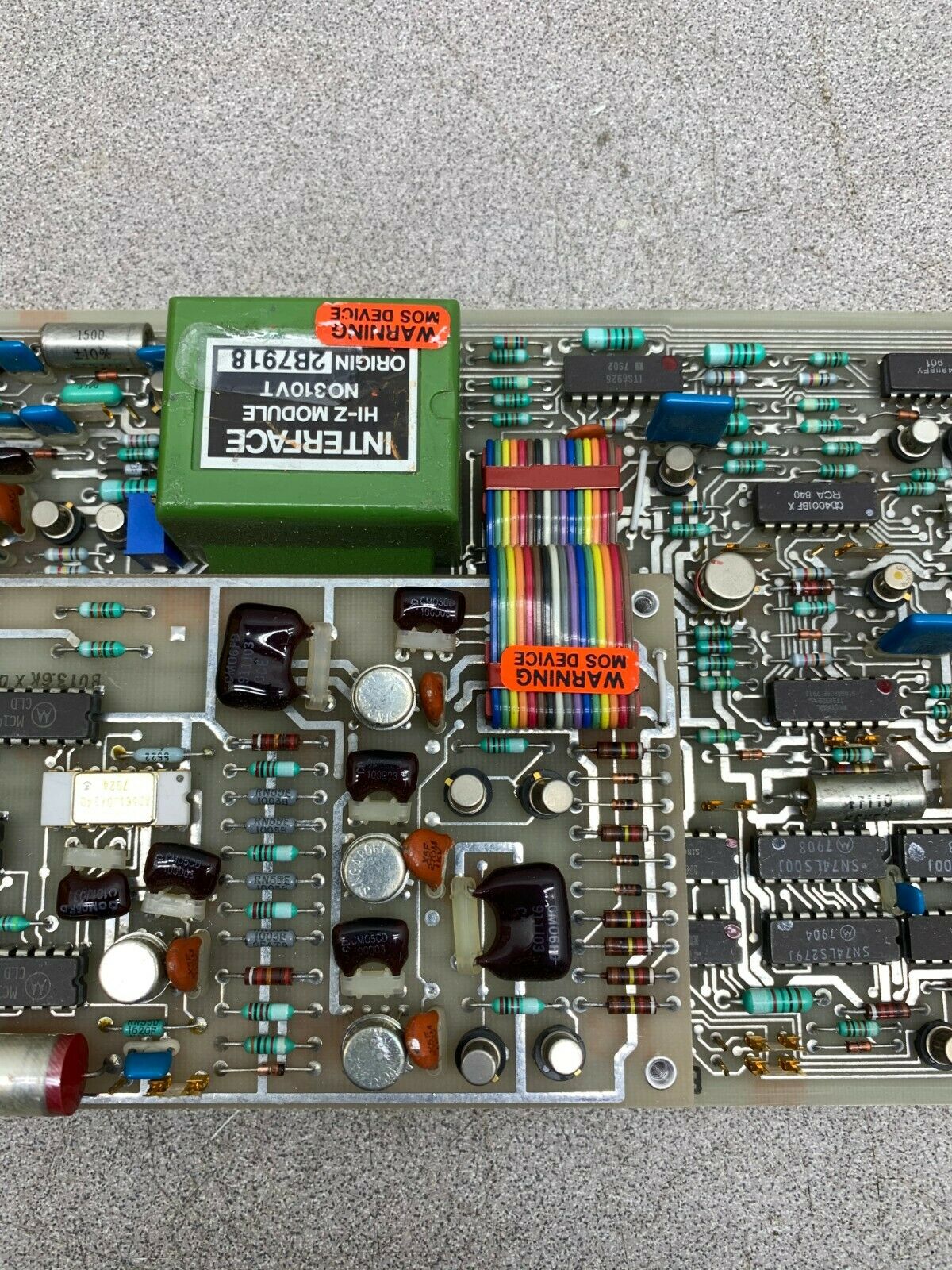 USED INVENSYS FOXBORO CONTROL BOARD 2DC-KR