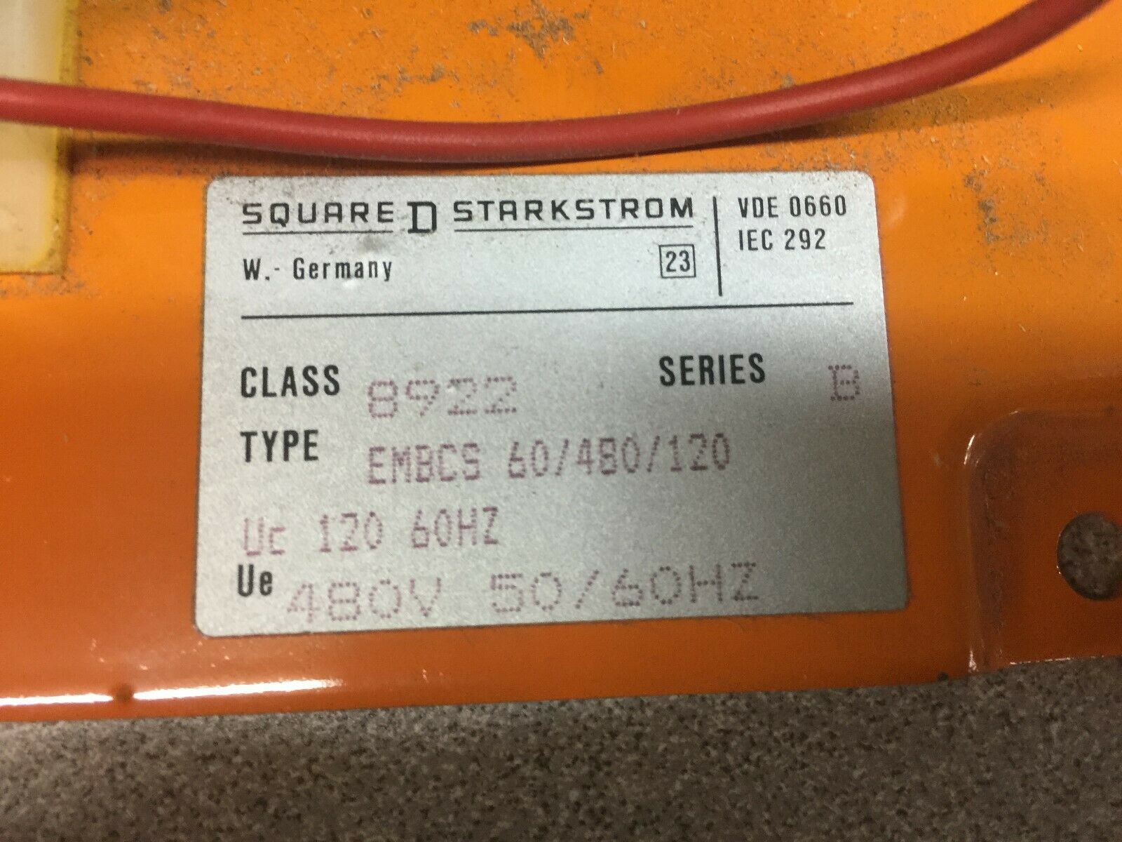 NEW NO BOX SQUARE D MOTOR BRAKE ASSY 8922 EMBCS