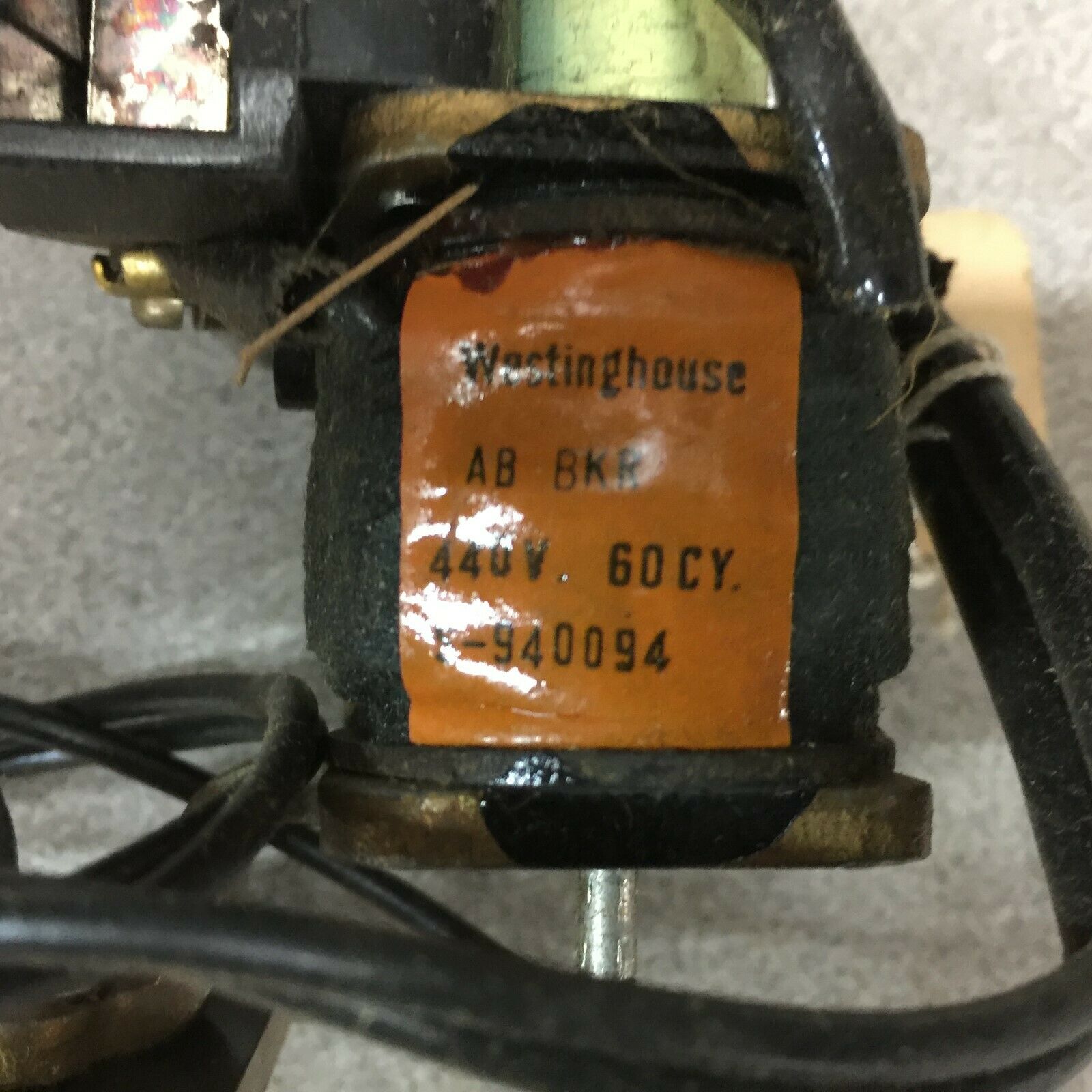 NEW IN BOX WESTINGHOUSE 440VAC SHUNT TRIP FOR TYPE J-K-KL-LA&LAP S-940094 / 60A