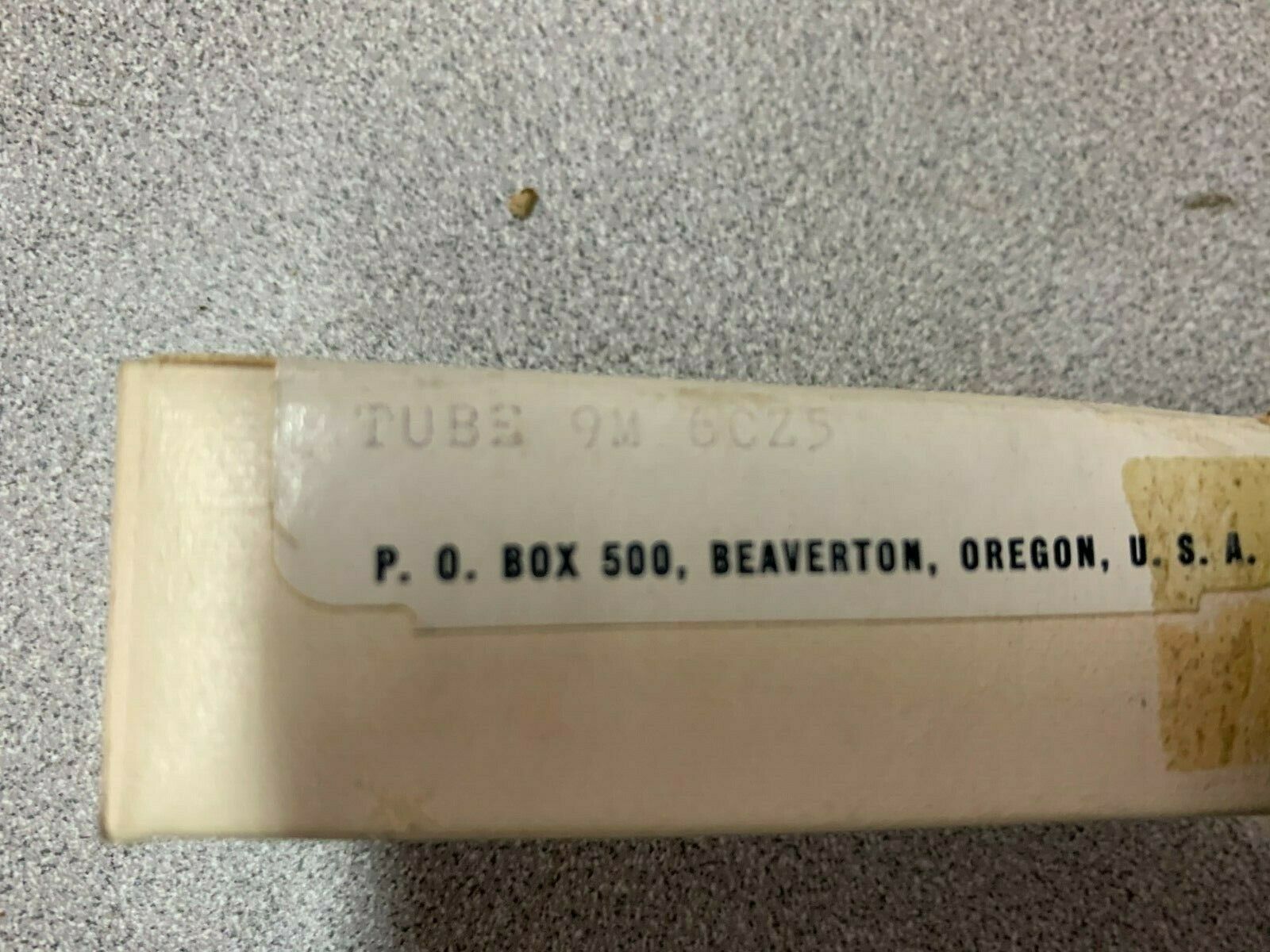 NEW IN BOX TEKTRONIX VACUUM TUBE 154-0167-00