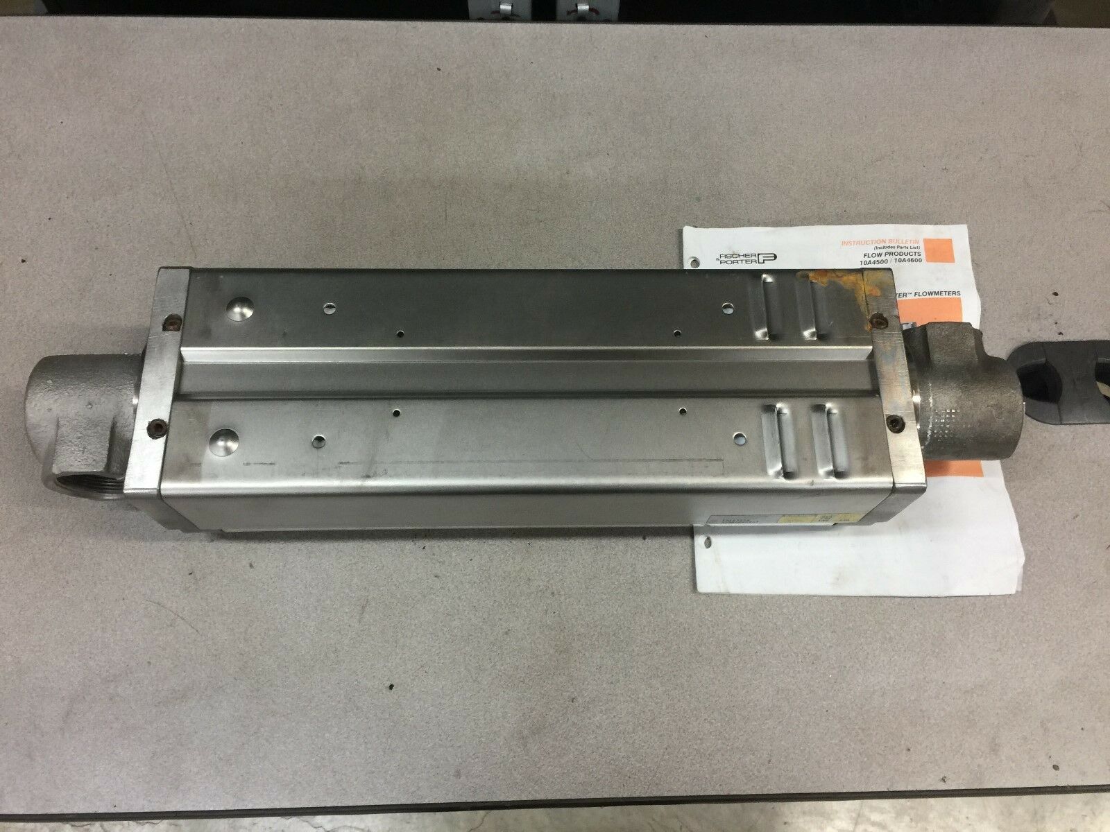 NEW NO BOX FISCHER & PORTER VA MASTER FLOW METER 10A4555X