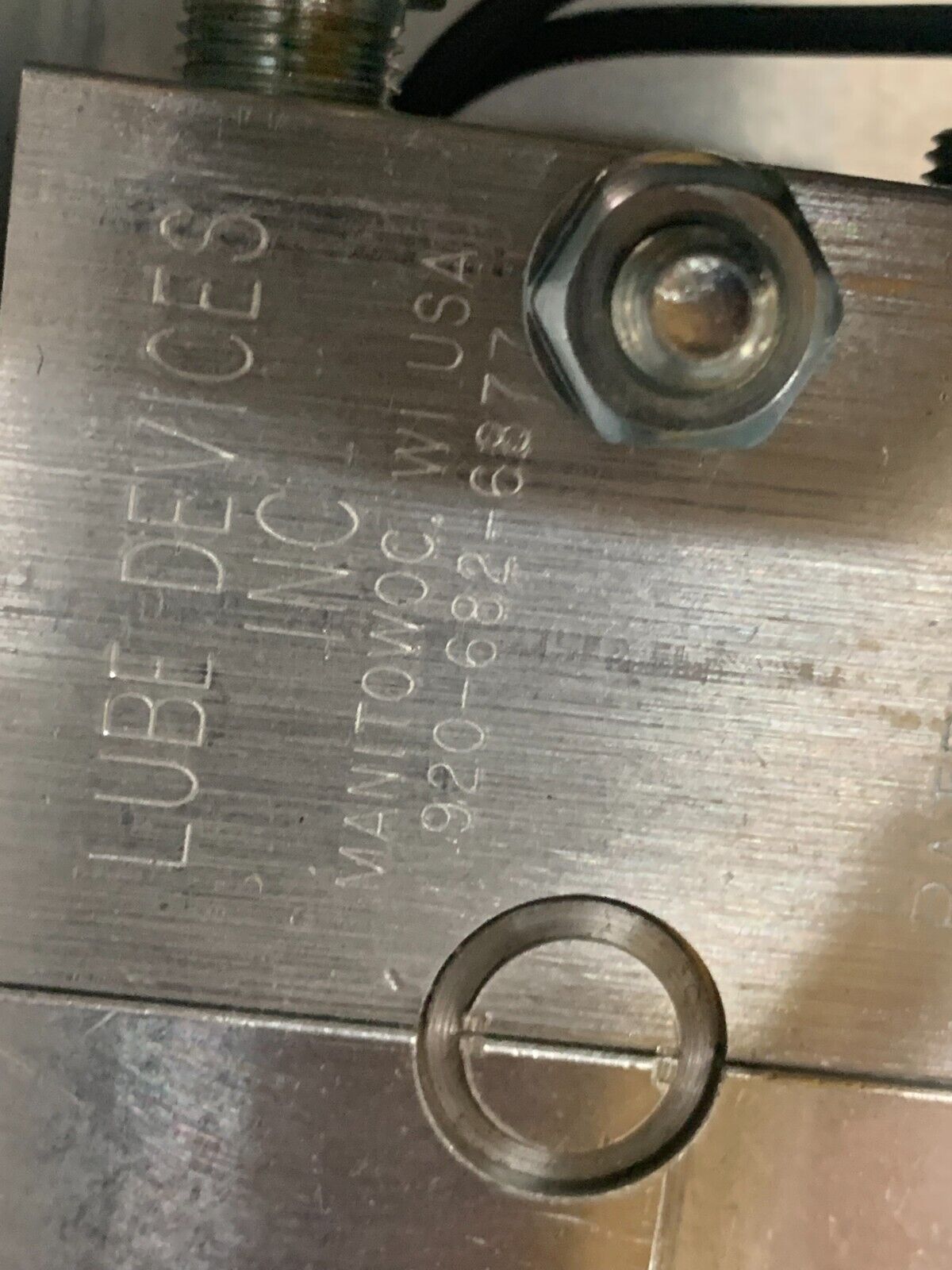 NEW LDI LUBE DEVICES PANEL 801670 185-5 WITH 3W16W-1NB-A4D1 OMRON TIMER