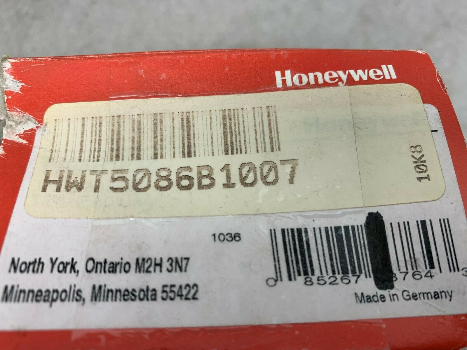 NEW IN BOX HONEYWELL ACTUATOR HWT5086B1007