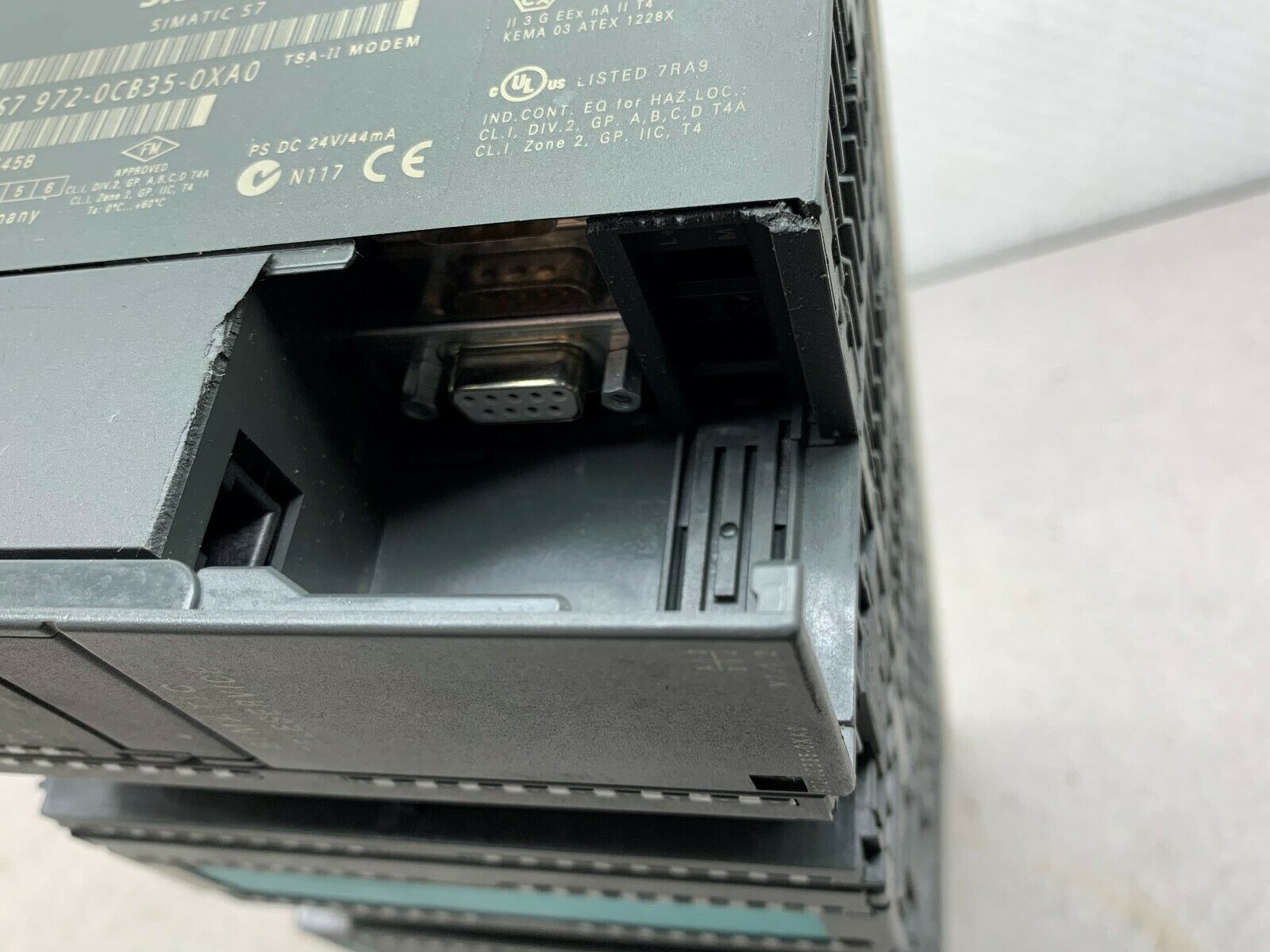 USED SIEMENS SIMATIC S7 SYSTEM POWER SUPPLY WITH CARDS 6ES7 307-1KA01-0AA0